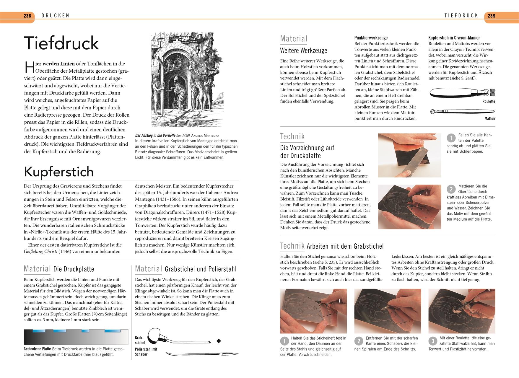 Beispielinhalt (Bild) Praxisbuch für Künstler