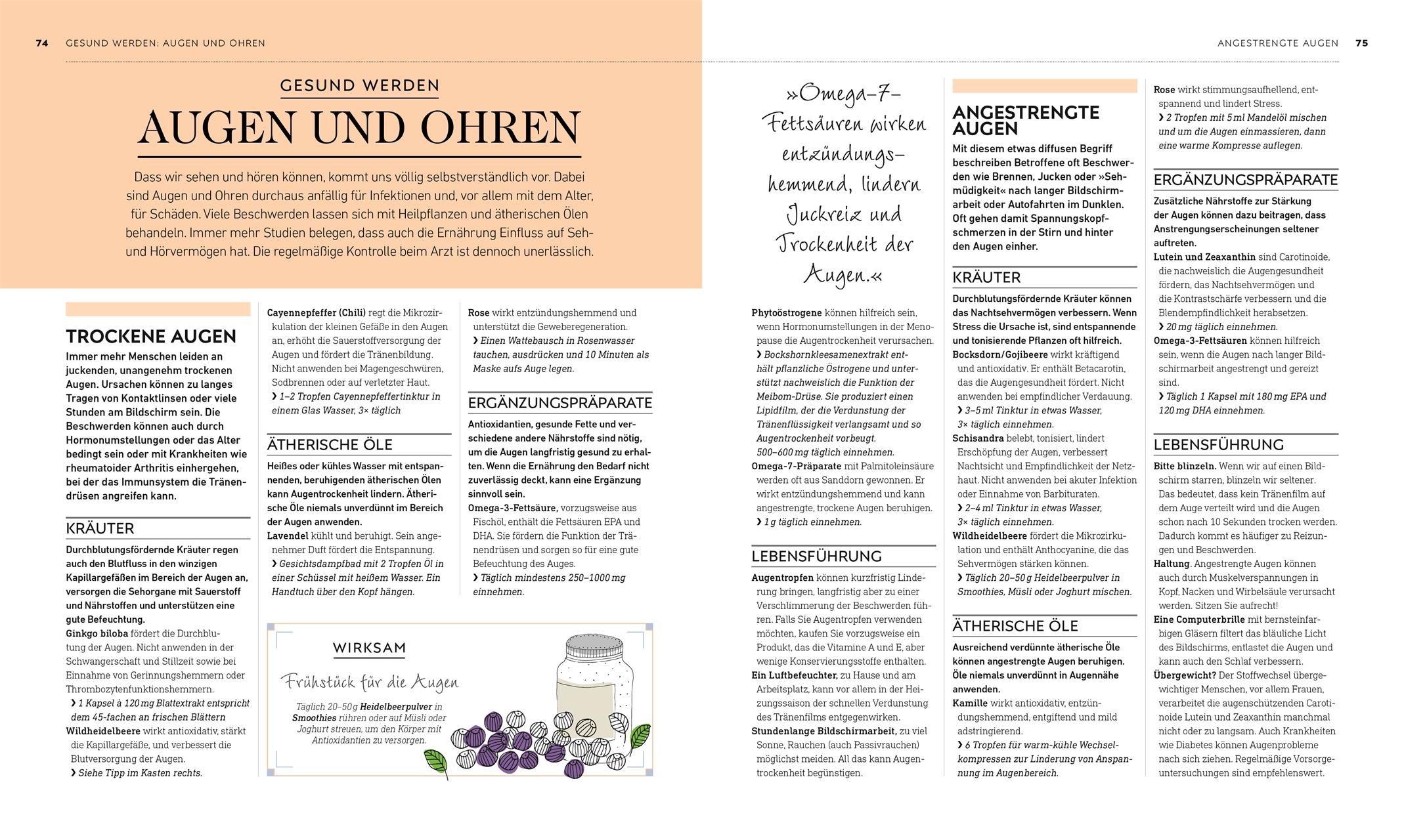 Beispielinhalt (Bild) Die grüne Hausapotheke