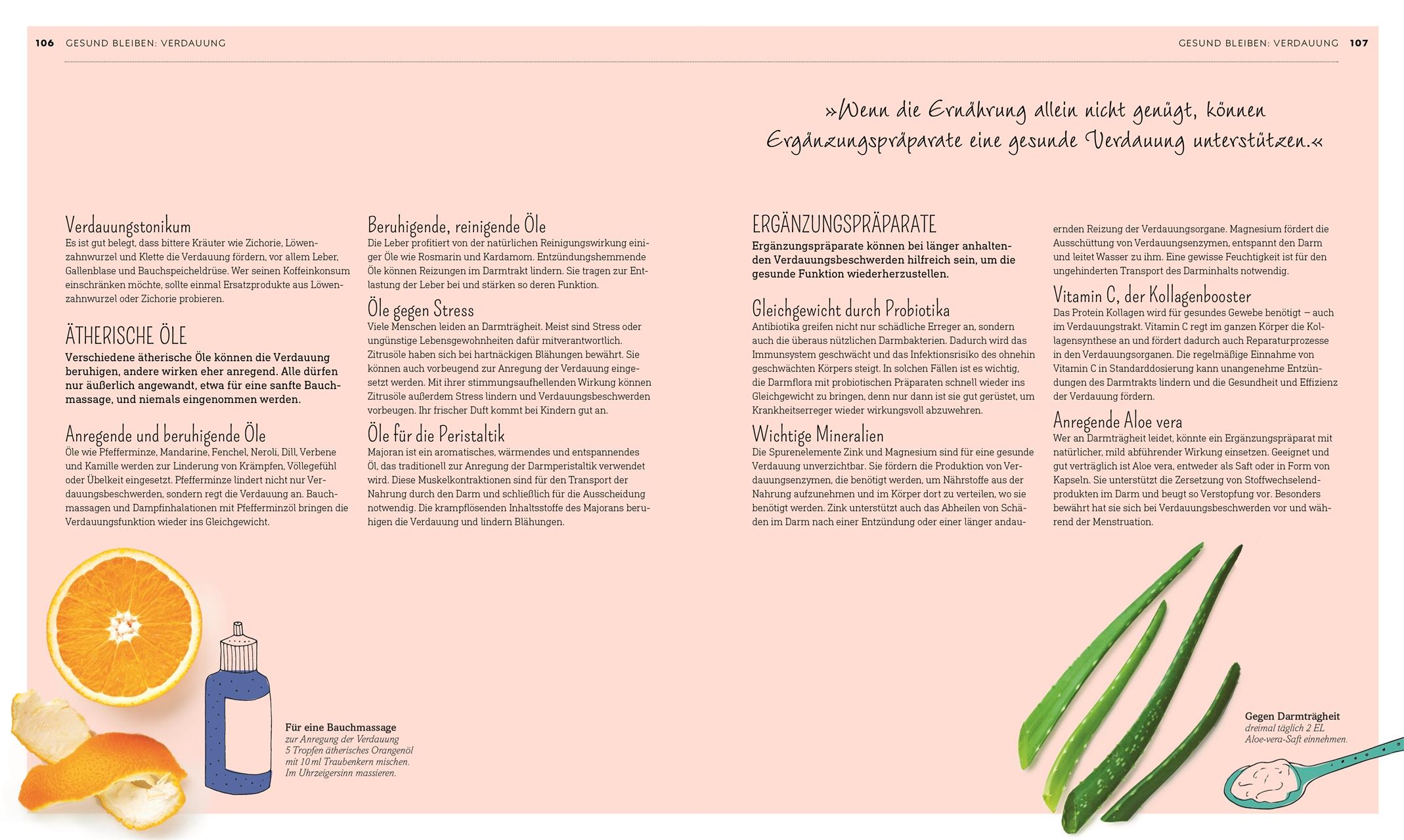 Beispielinhalt (Bild) Die grüne Hausapotheke