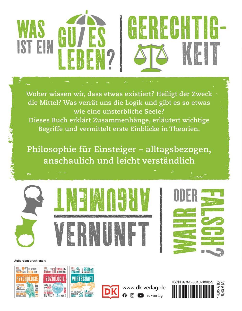 Rückseitencover Kernfragen Philosophie