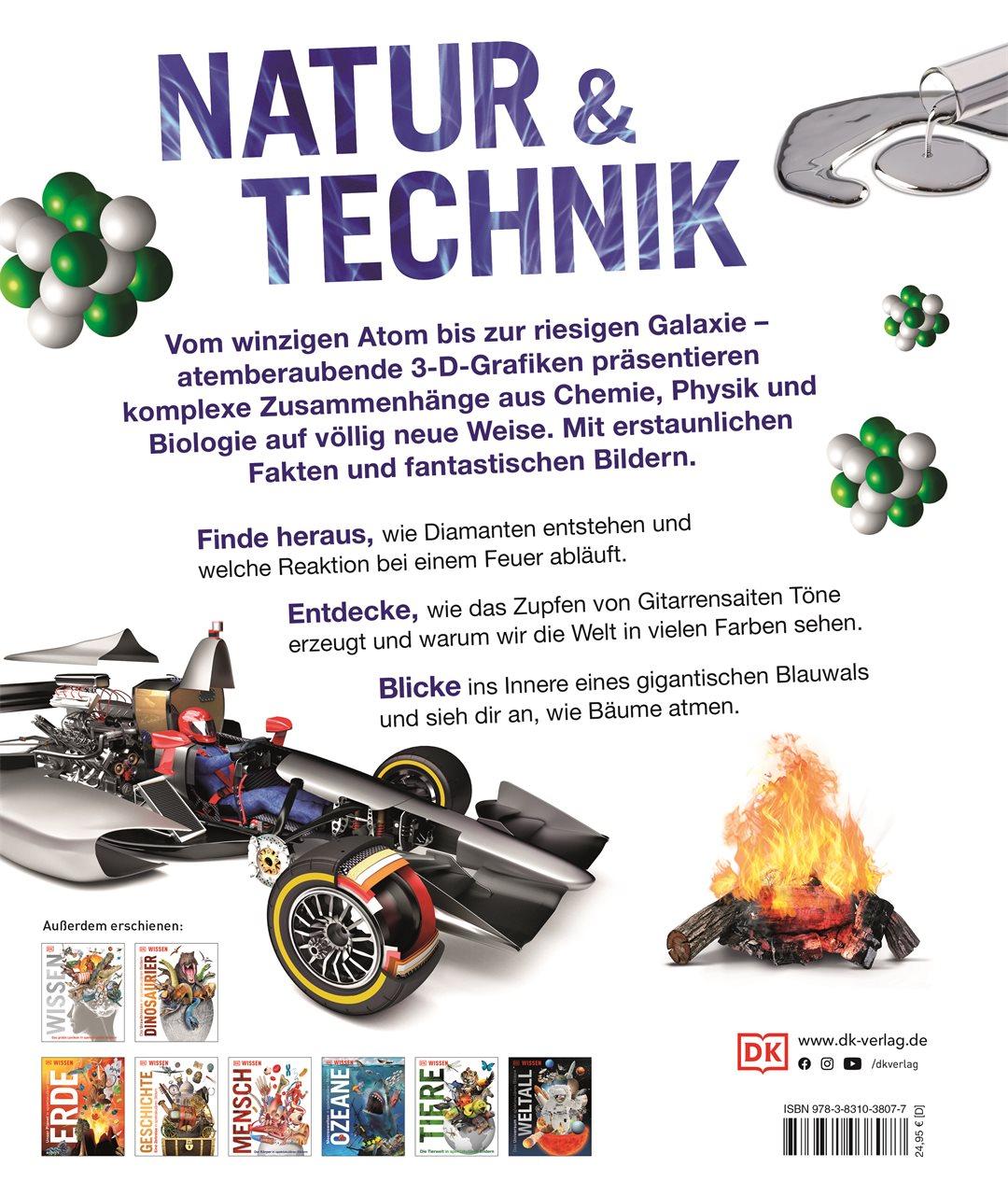 Rückseitencover Wissen. Natur & Technik