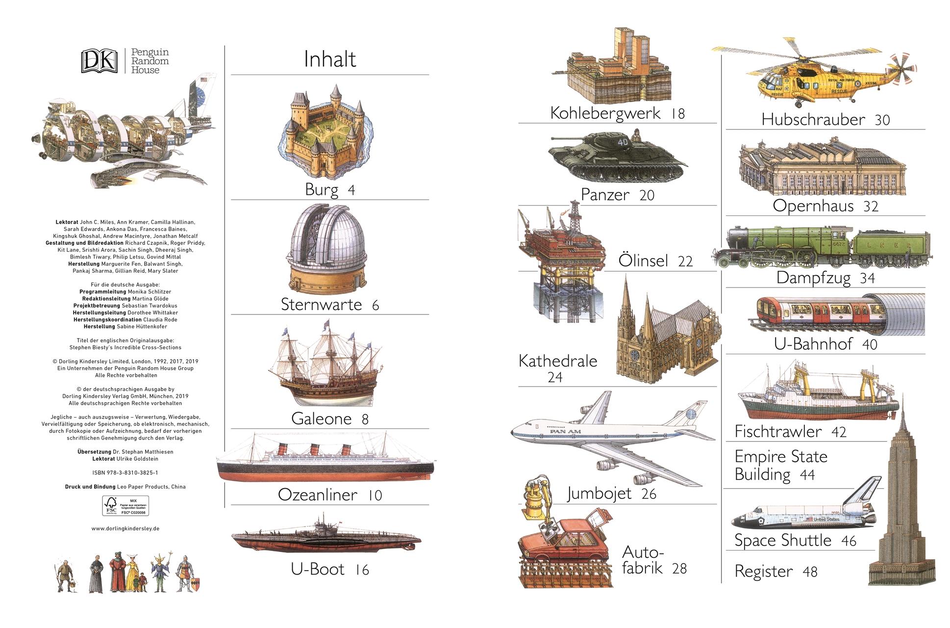 Beispielinhalt (Bild) Wunderwerke der Technik