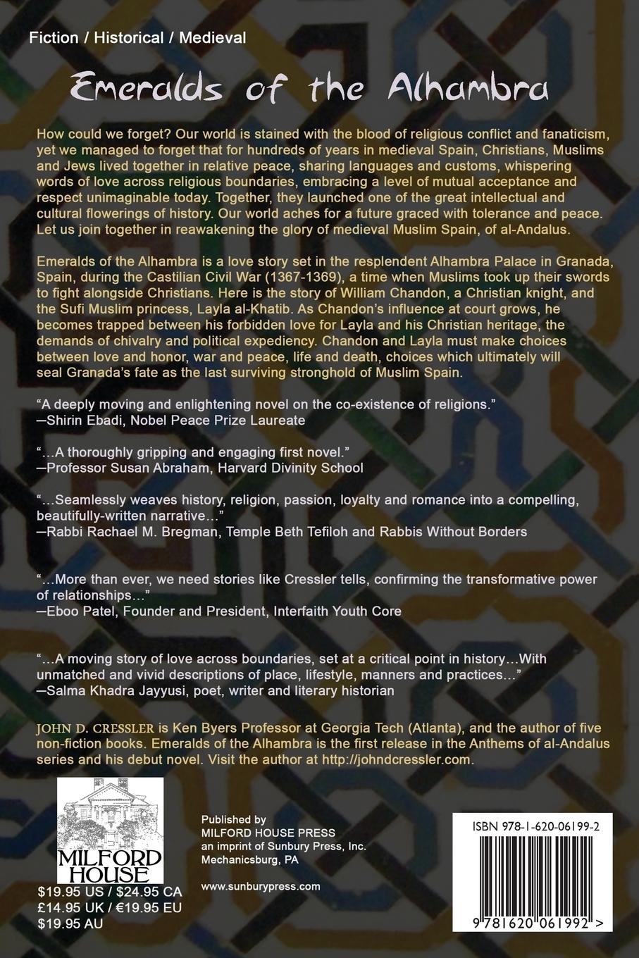 Rückseitencover Emeralds of the Alhambra