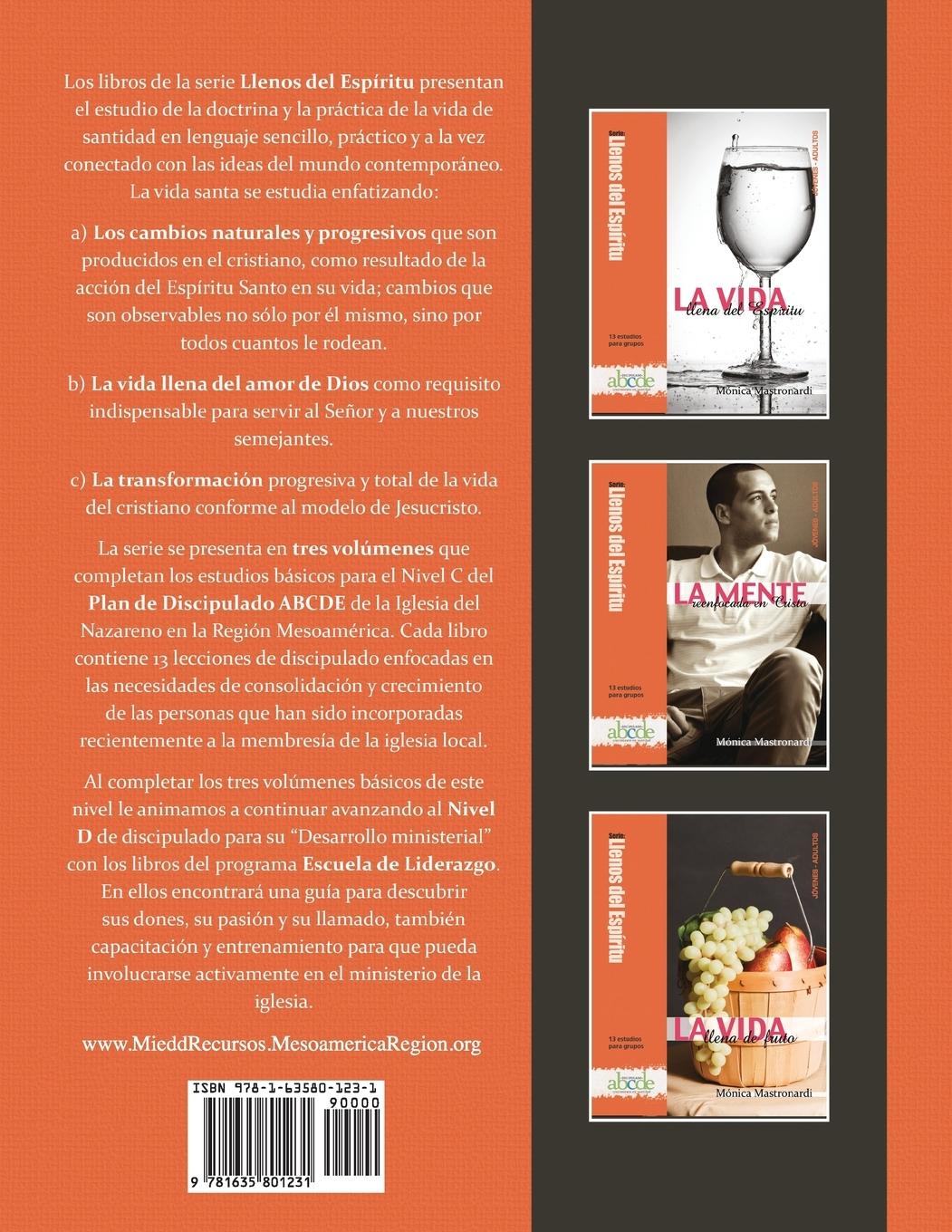 Rückseitencover La Vida Llena de Fruto