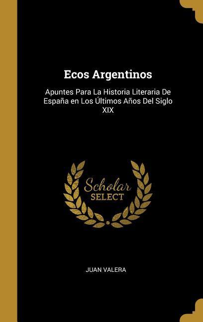 Vorderes Coverbild Ecos Argentinos