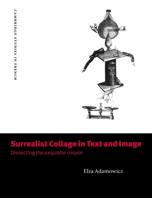 Vorderes Coverbild Surrealist Collage in Text and Image