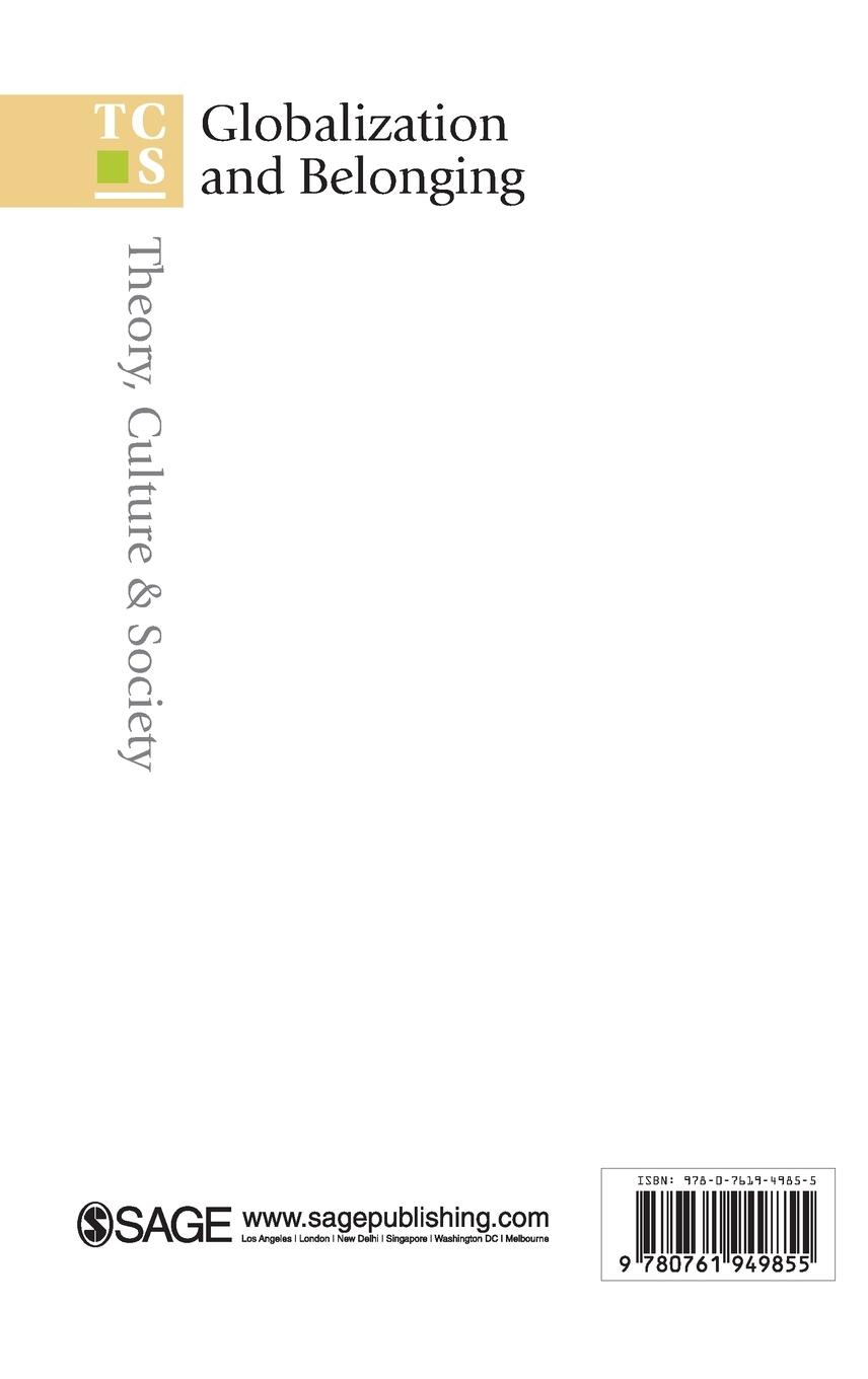 Rückseitencover Globalization and Belonging