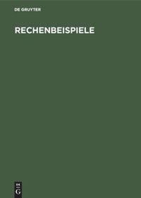 Vorderes Coverbild Rechenbeispiele