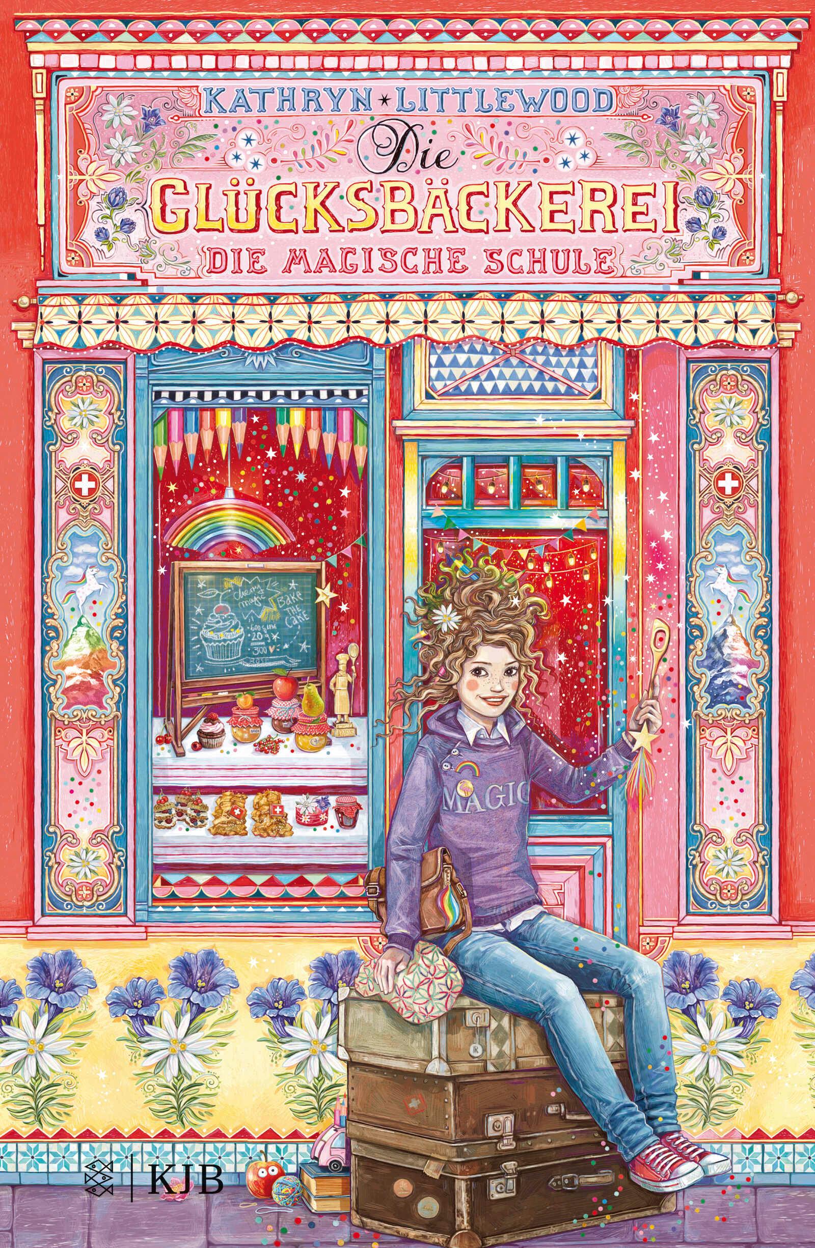 Vorderes Coverbild Die Glücksbäckerei - Die magische Schule