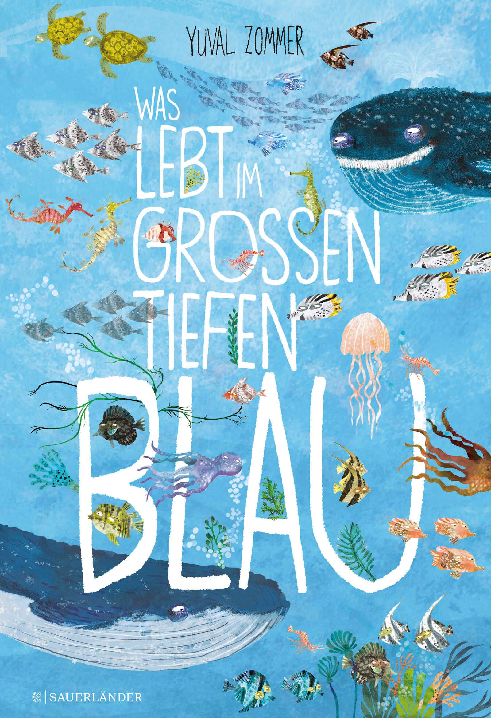 Vorderes Coverbild Was lebt im großen tiefen Blau?
