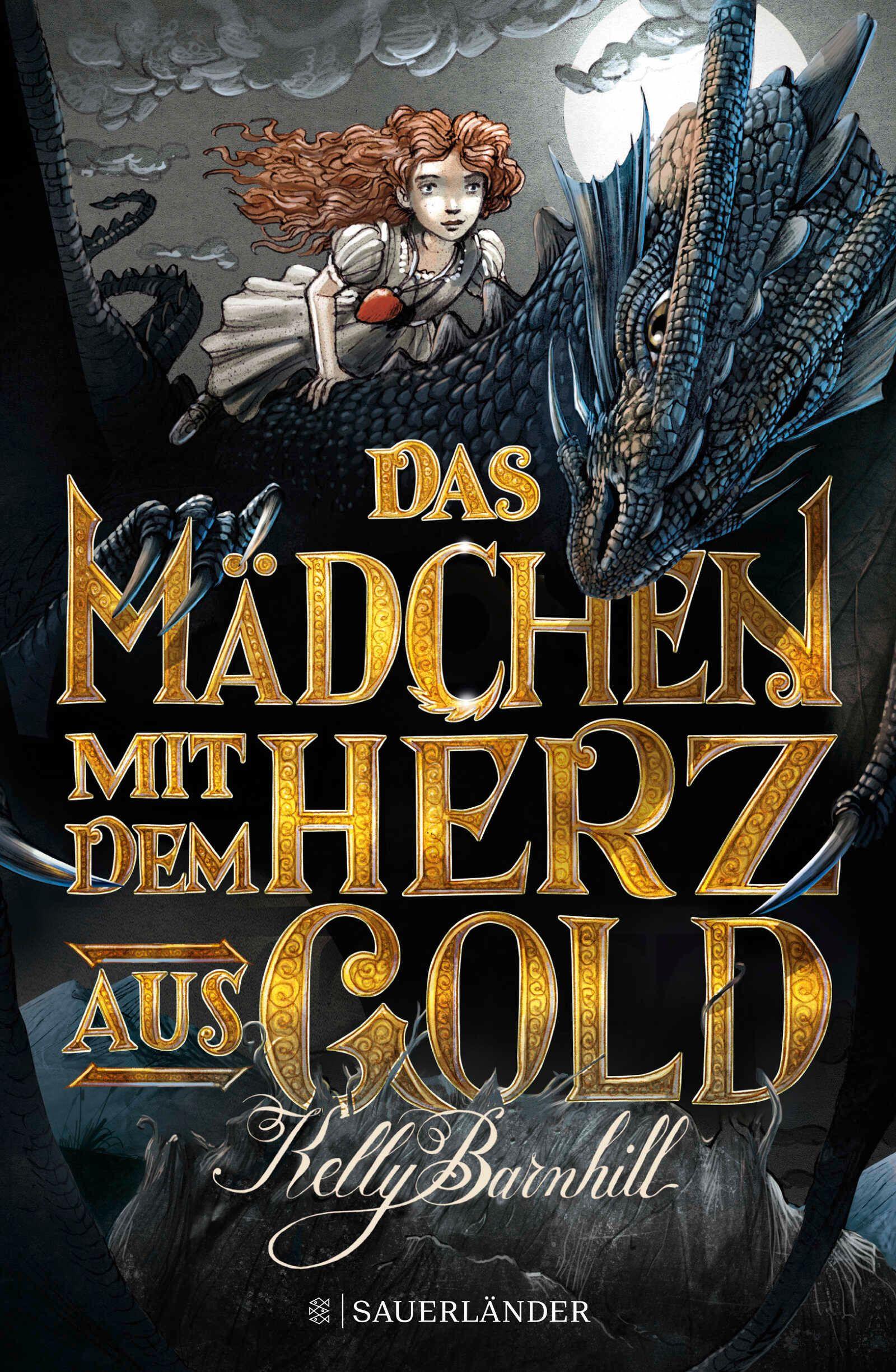 Vorderes Coverbild Das Mädchen mit dem Herz aus Gold
