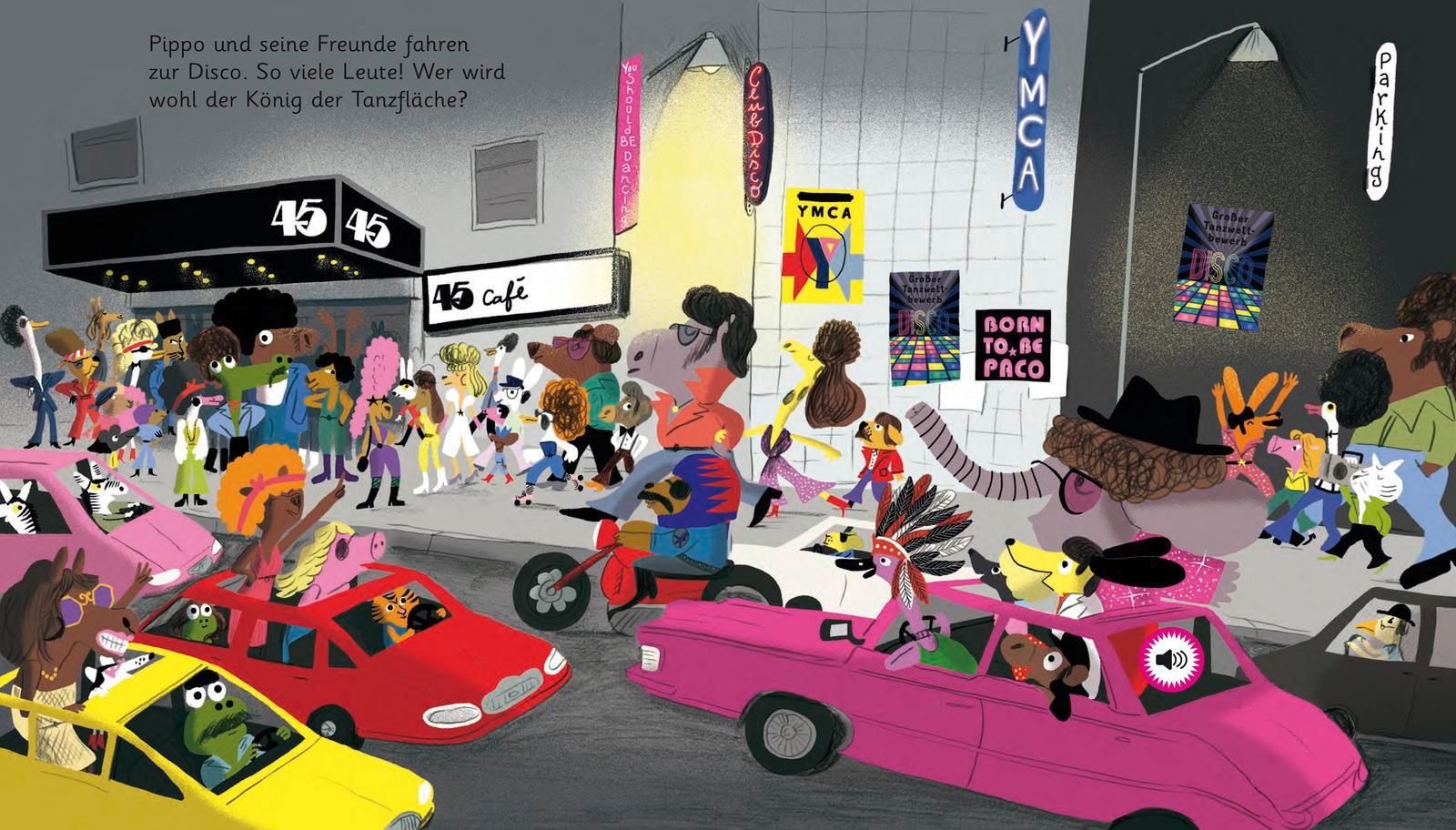 Beispielinhalt (Bild) Disco, Beat und Rock'n'Roll