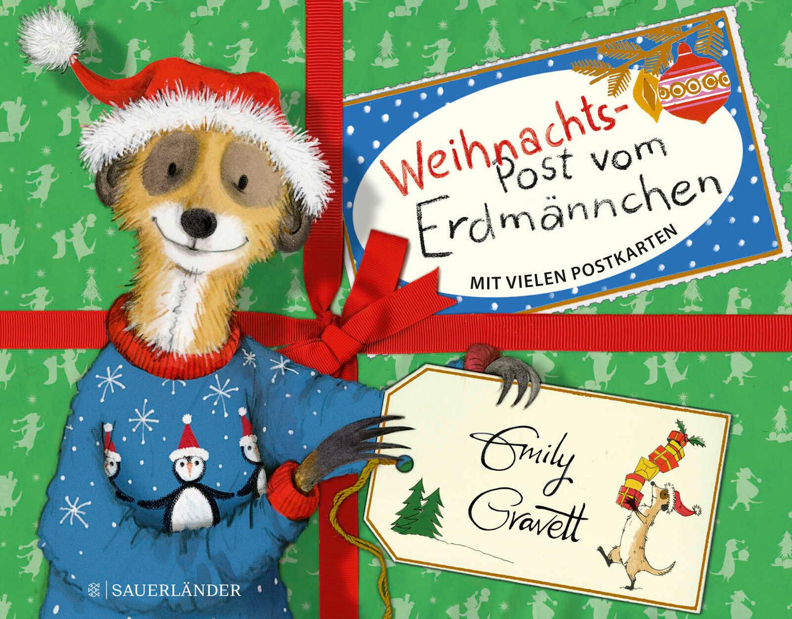 Vorderes Coverbild Weihnachtspost vom Erdmännchen