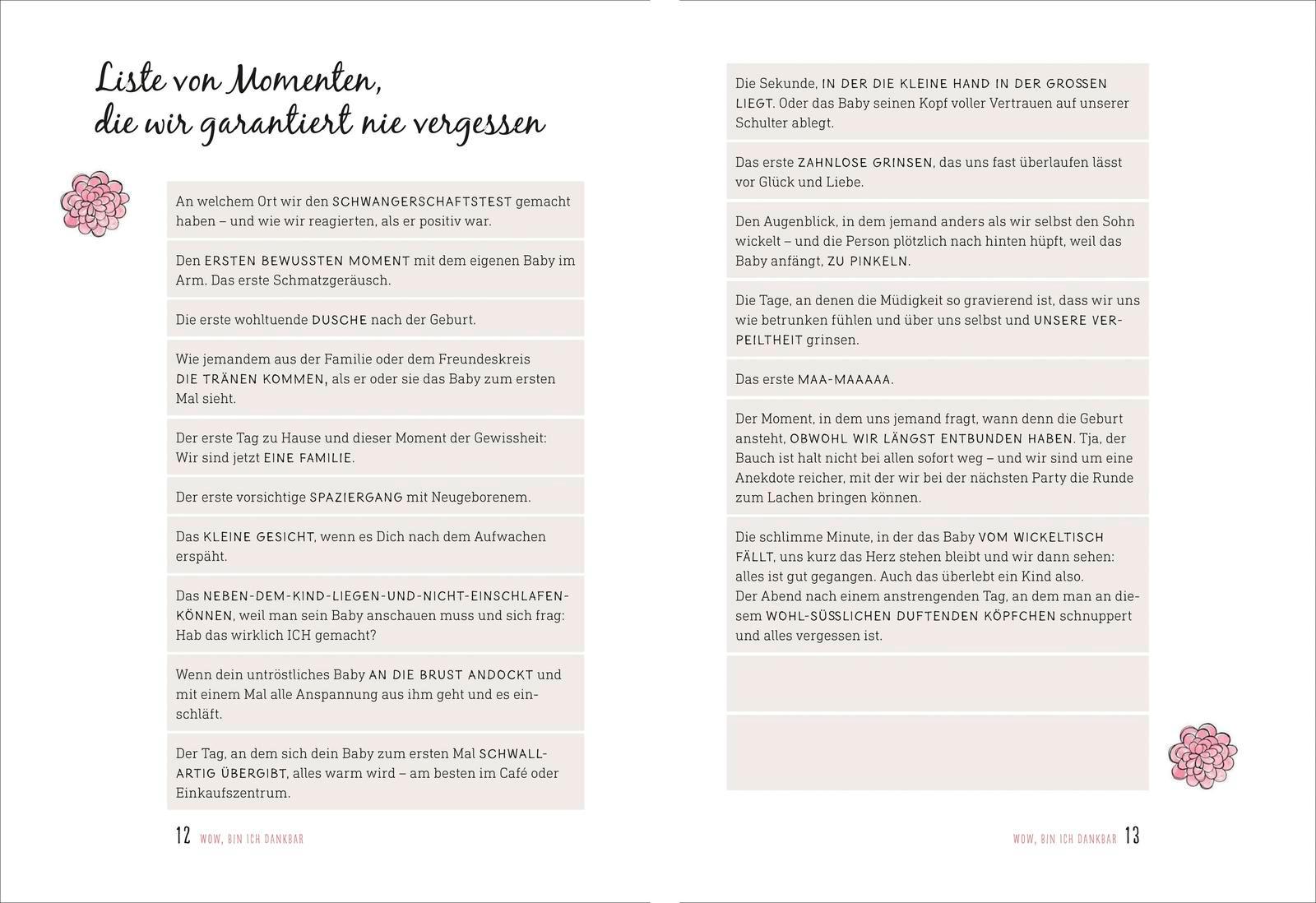 Beispielinhalt (Bild) WOW MOM