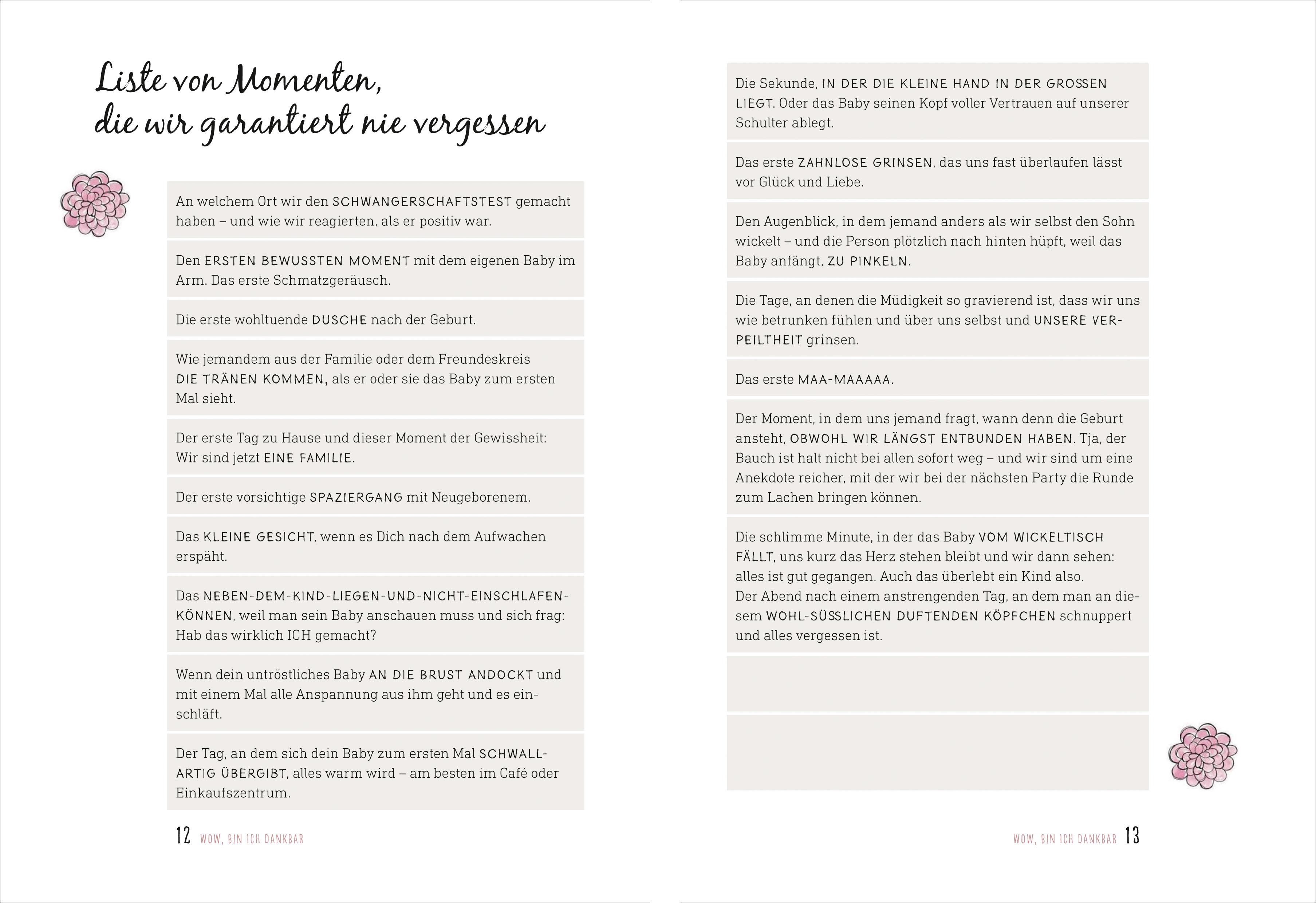 Beispielinhalt (Bild) WOW MOM