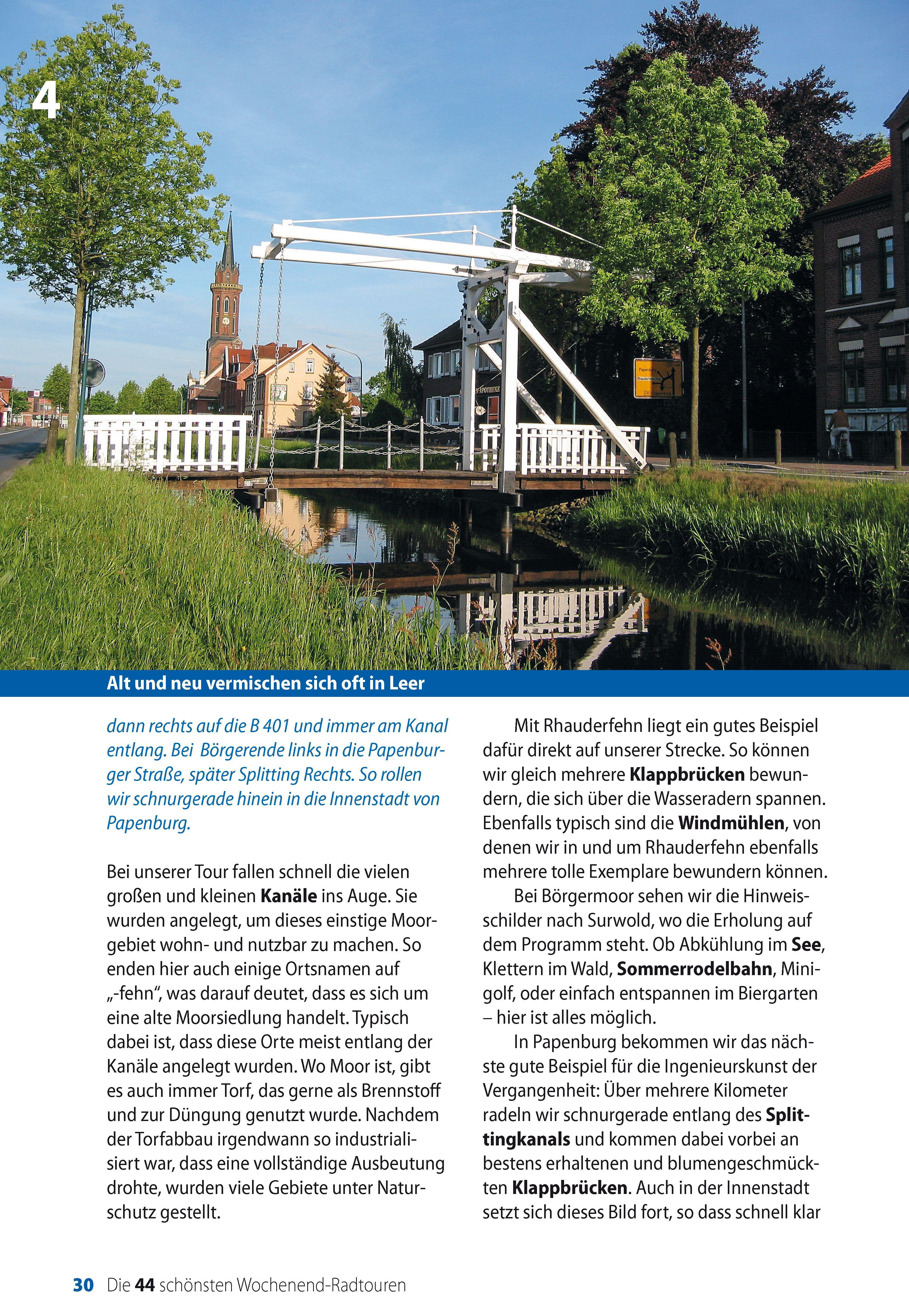 Beispielinhalt (Bild) Die 44 schönsten Wochenend-Radtouren in Deutschland mit GPS-Tracks