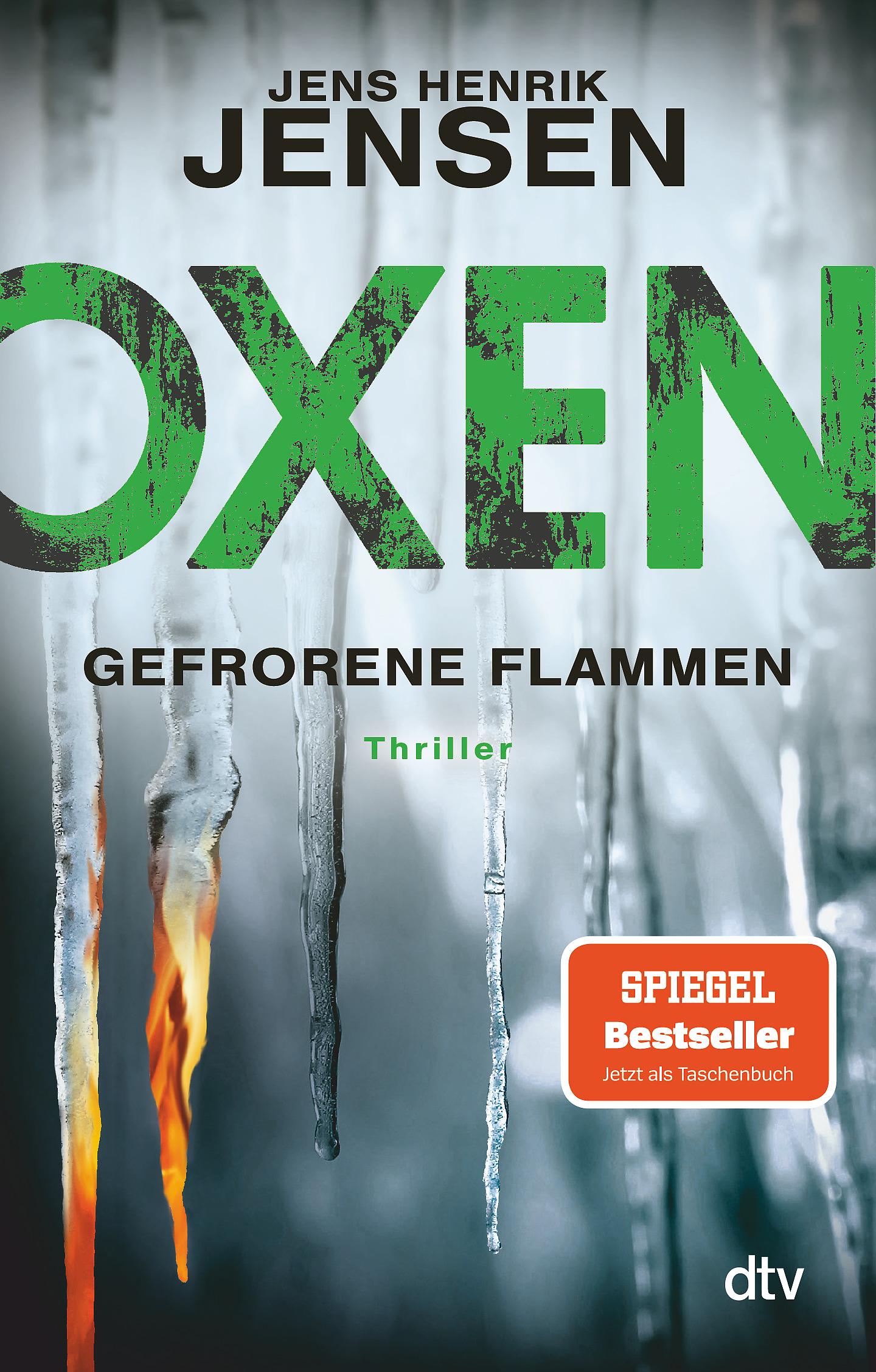 Vorderes Coverbild Oxen 03. Gefrorene Flammen