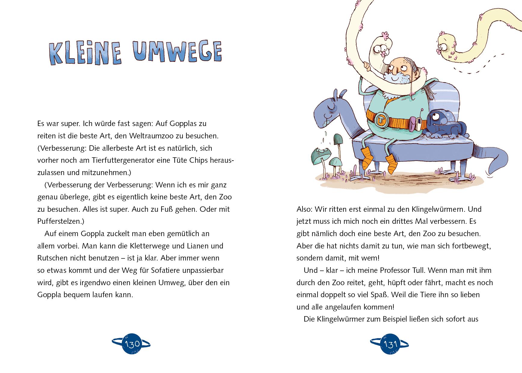 Beispielinhalt (Bild) Der wundersame Weltraumzoo