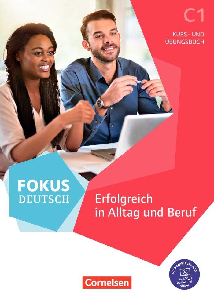Vorderes Coverbild Fokus Deutsch C1 - Kurs- und Übungsbuch. Mit PagePlayer-App inkl. Audios und Videos