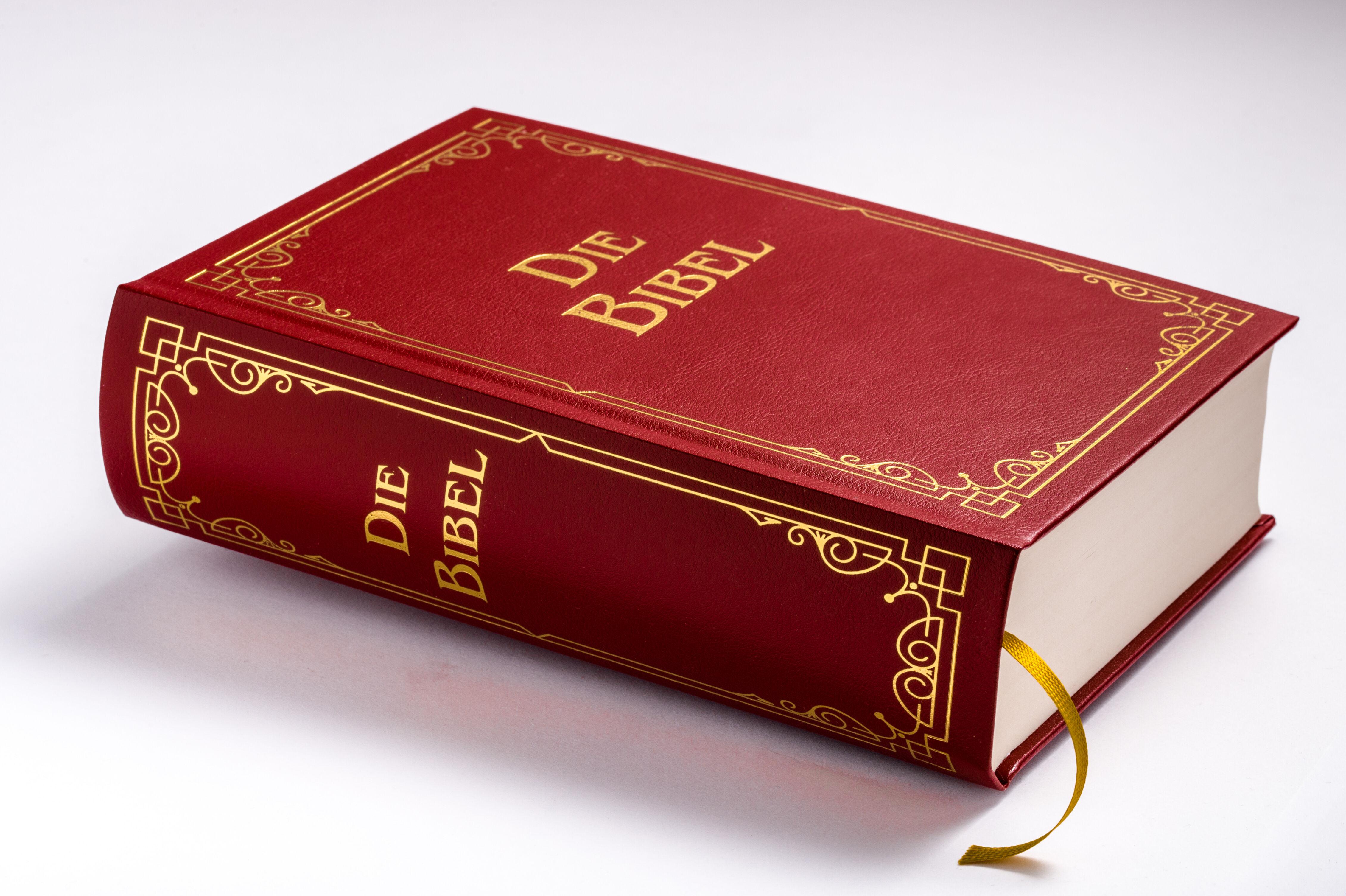 Beispielinhalt (Bild) Die Bibel (Geschenkausgabe, Cabra-Leder)