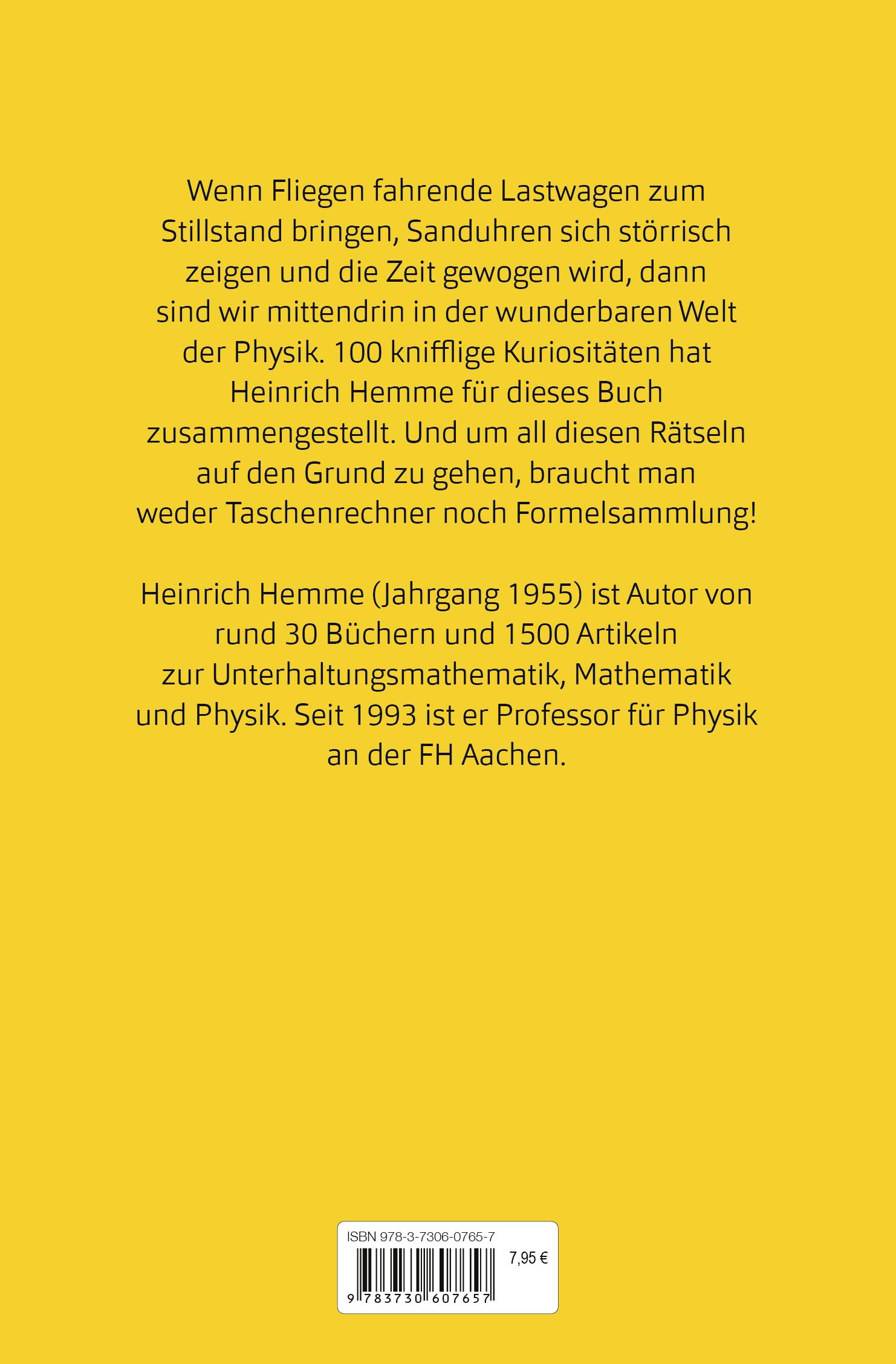 Beispielinhalt (Bild) 100 physikalische Kopfnüsse