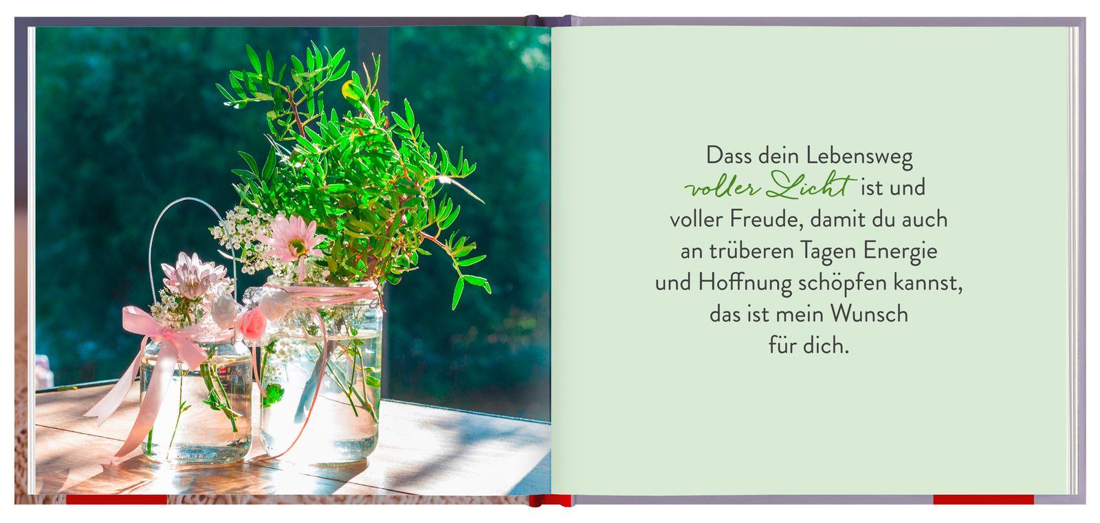 Beispielinhalt (Bild) Was ich dir wünsche zur Taufe