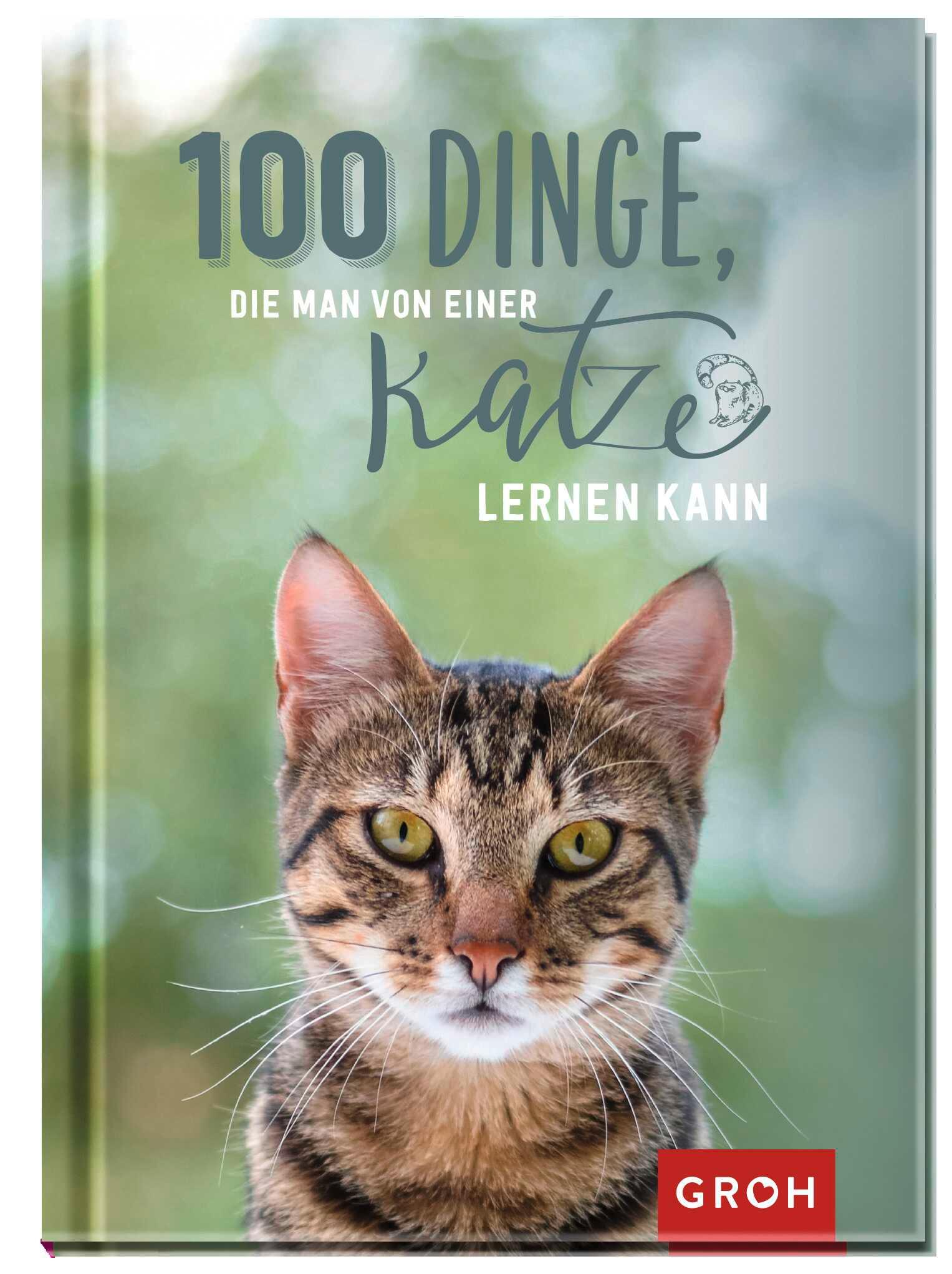 Vorderes Coverbild 100 Dinge, die man von einer Katze lernen kann