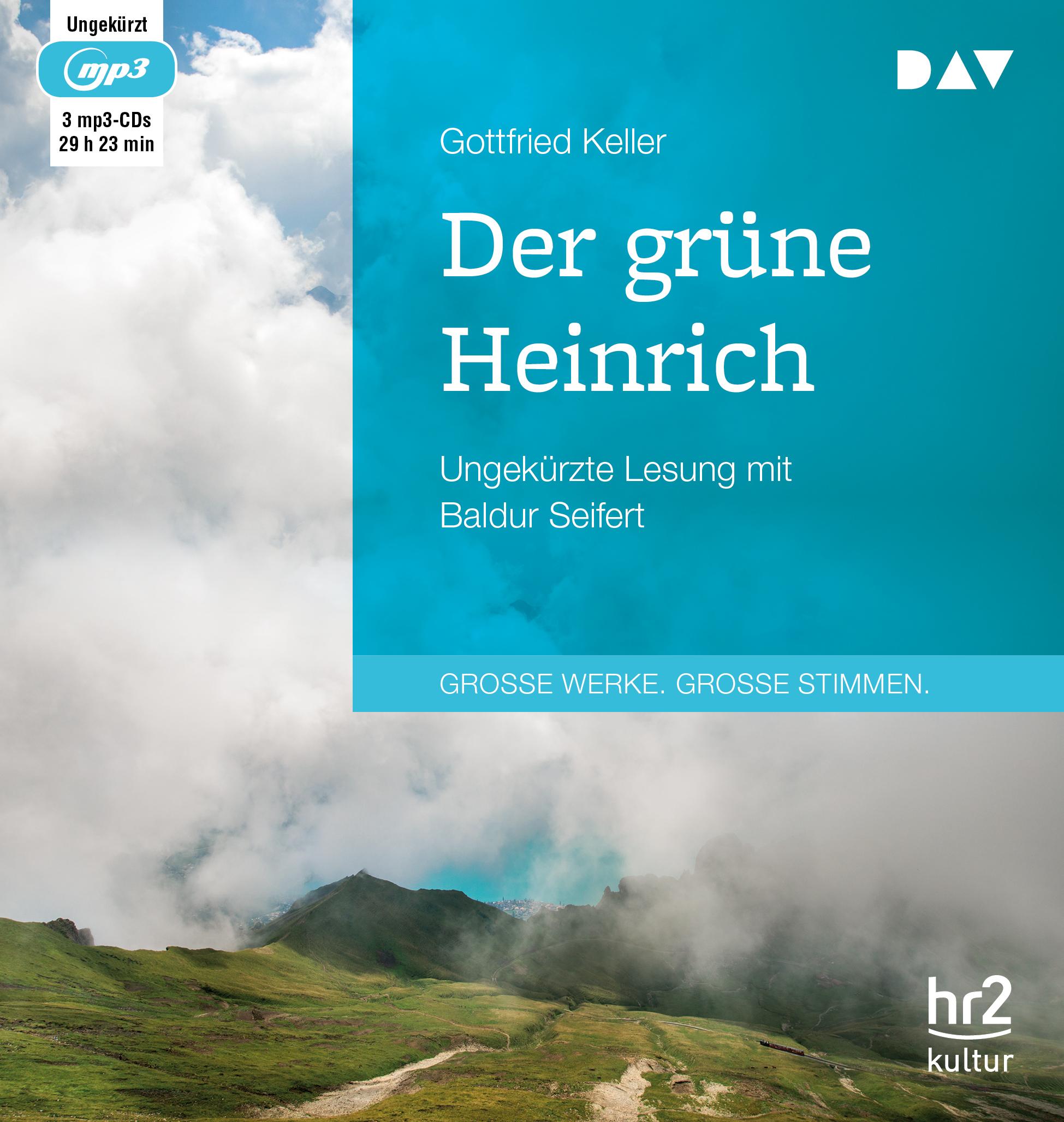 Vorderes Coverbild Der grüne Heinrich