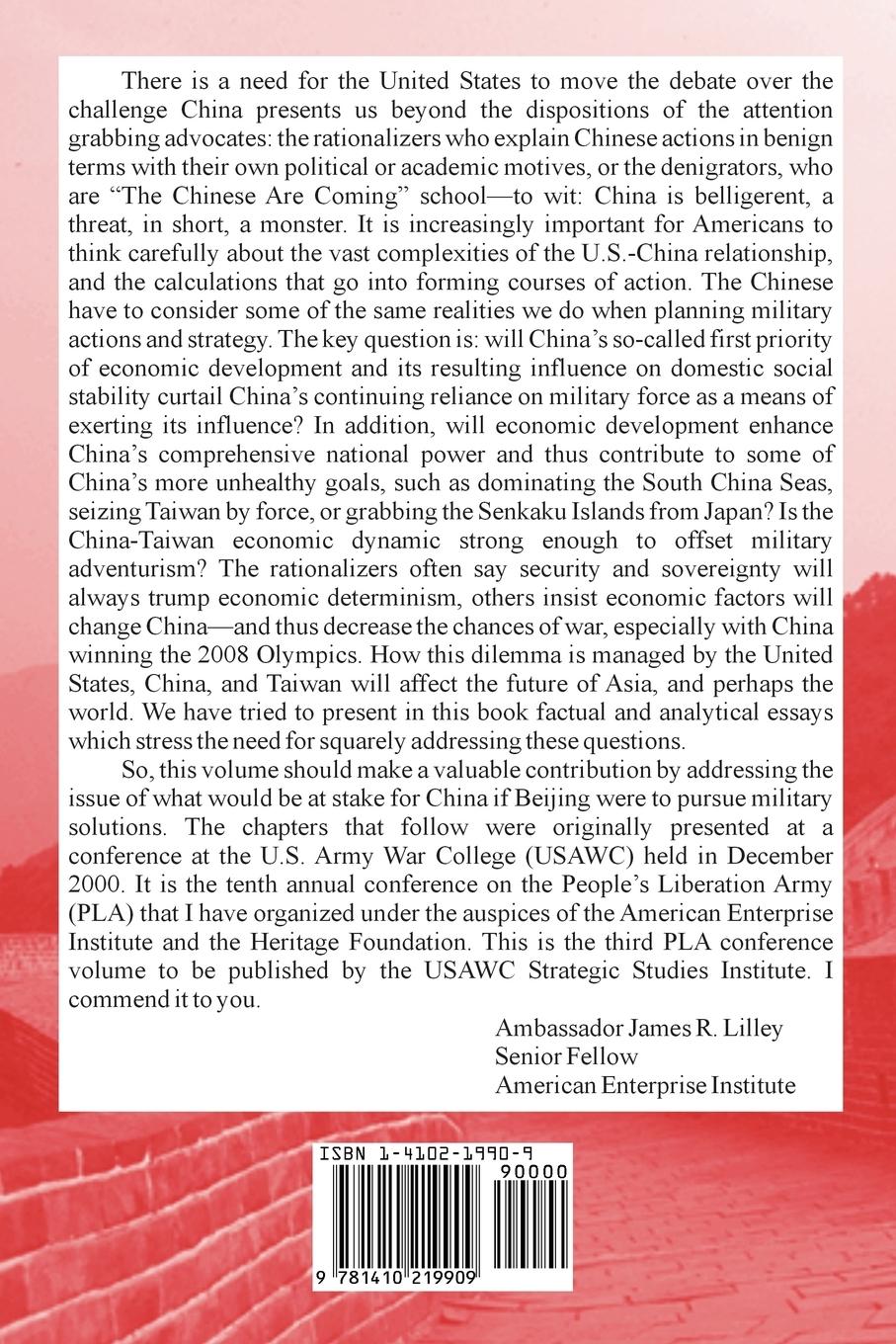 Rückseitencover The Costs of Conflict