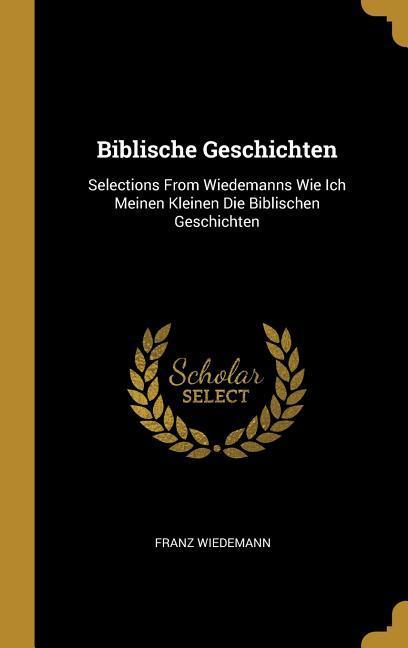 Vorderes Coverbild Biblische Geschichten