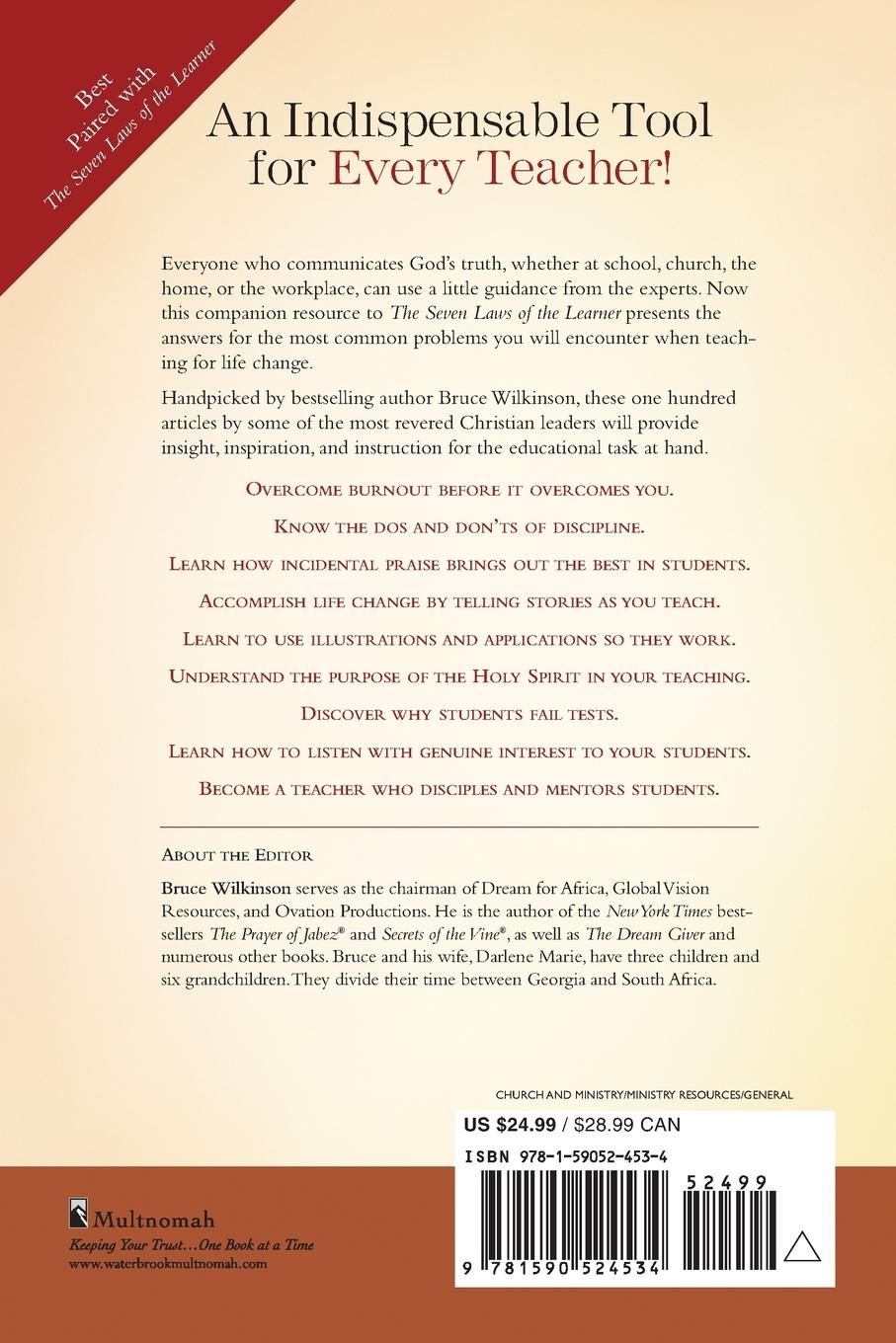 Rückseitencover Almost Every Answer for Practically Any Teacher