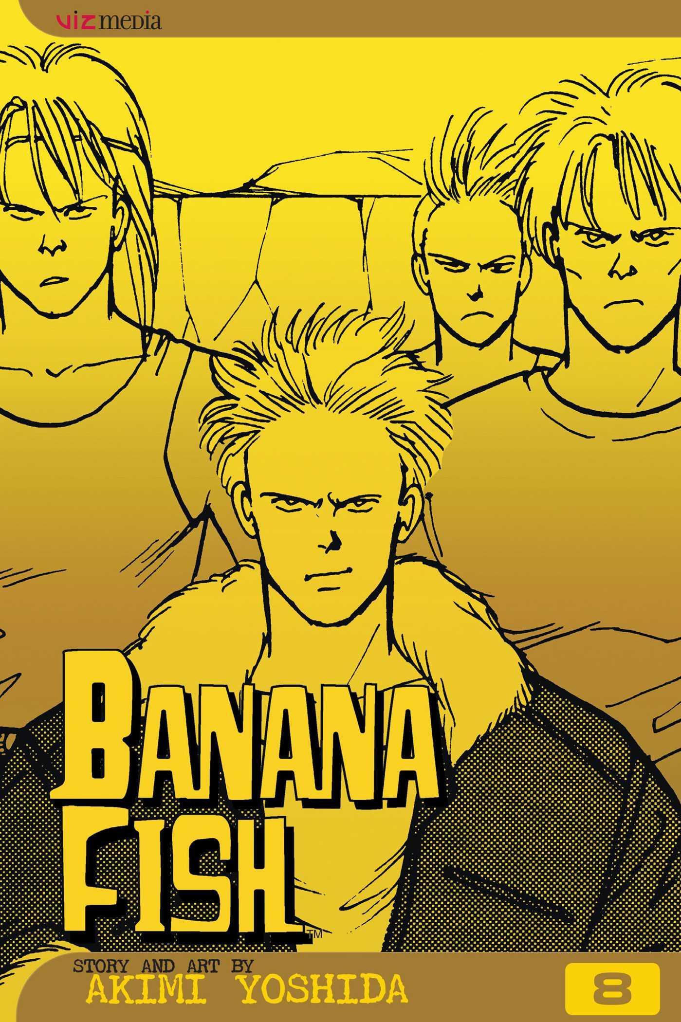 Vorderes Coverbild Banana Fish, Vol. 8
