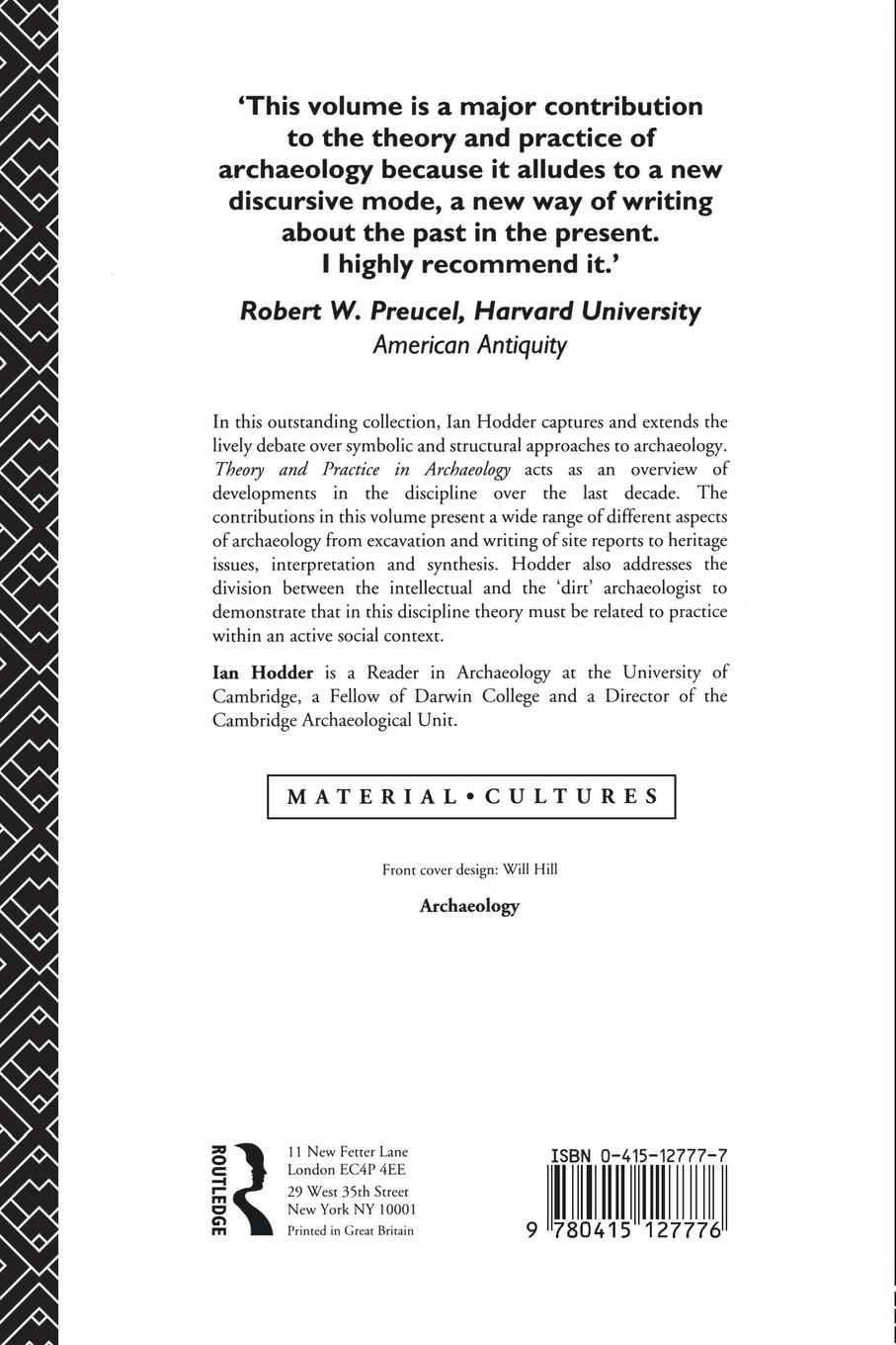 Rückseitencover Theory and Practice in Archaeology