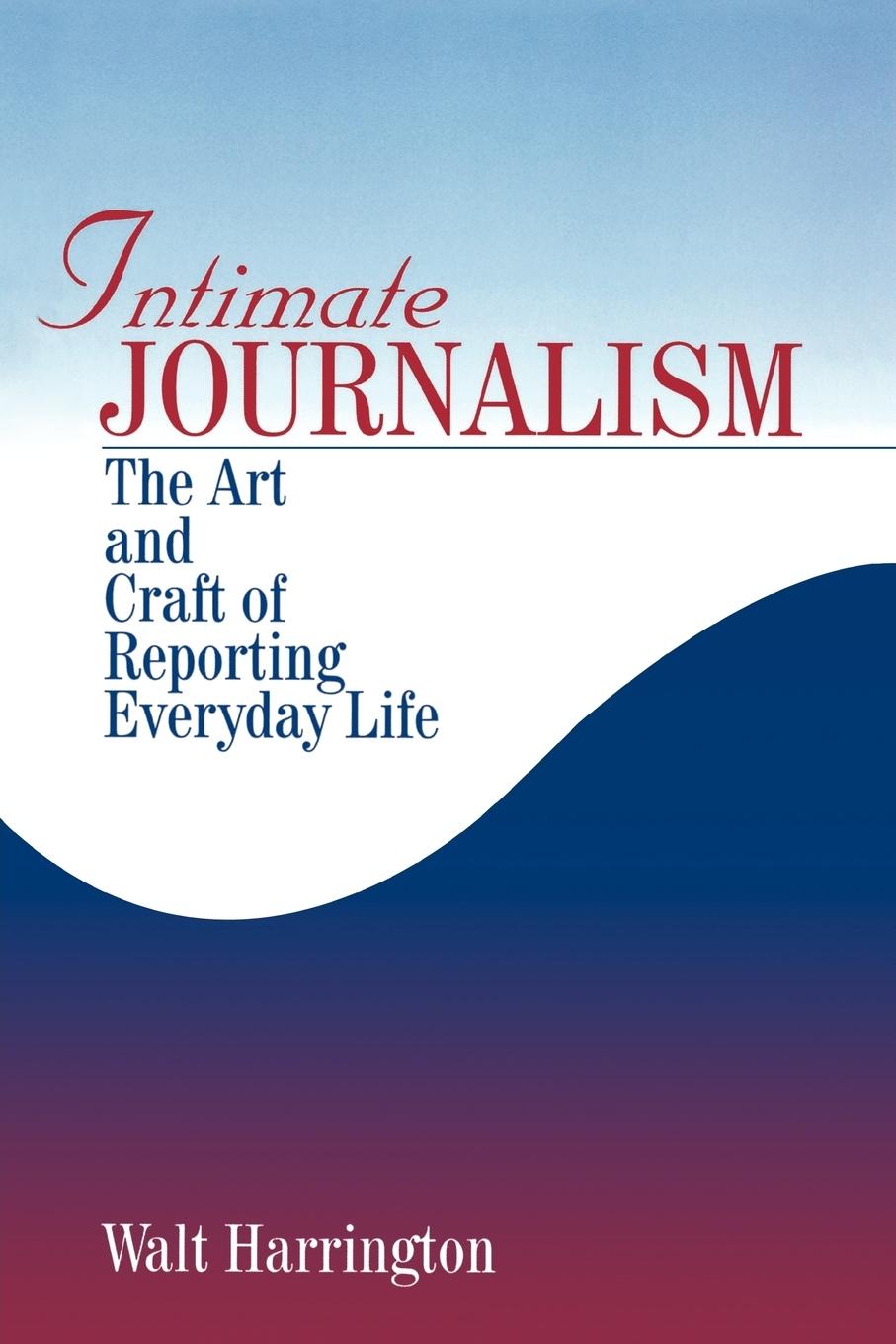 Vorderes Coverbild Intimate Journalism