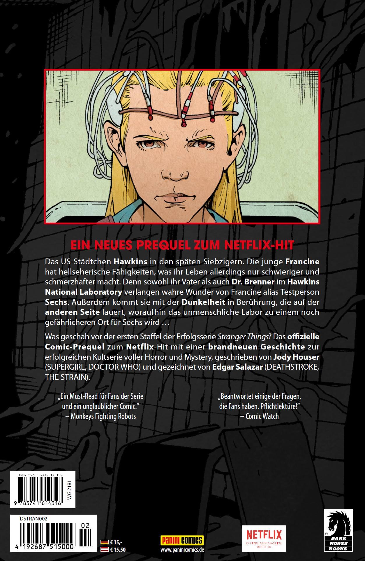 Rückseitencover Stranger Things