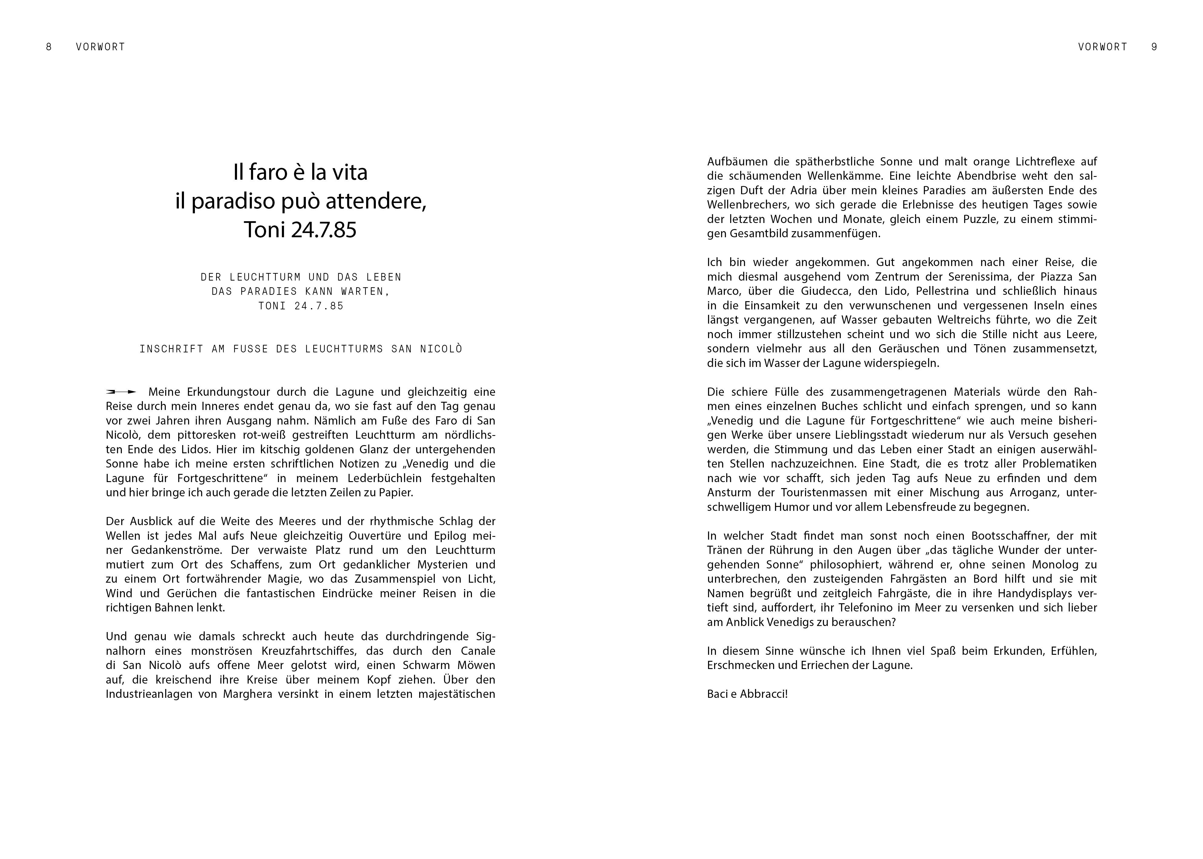 Beispielinhalt (Bild) Venedig und die Lagune für Fortgeschrittene