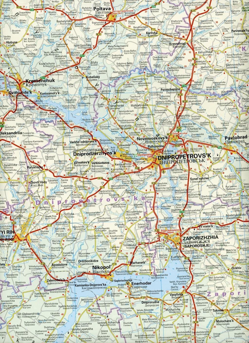 Beispielinhalt (Bild) Reise Know-How Landkarte Ukraine (1:1.000.000)