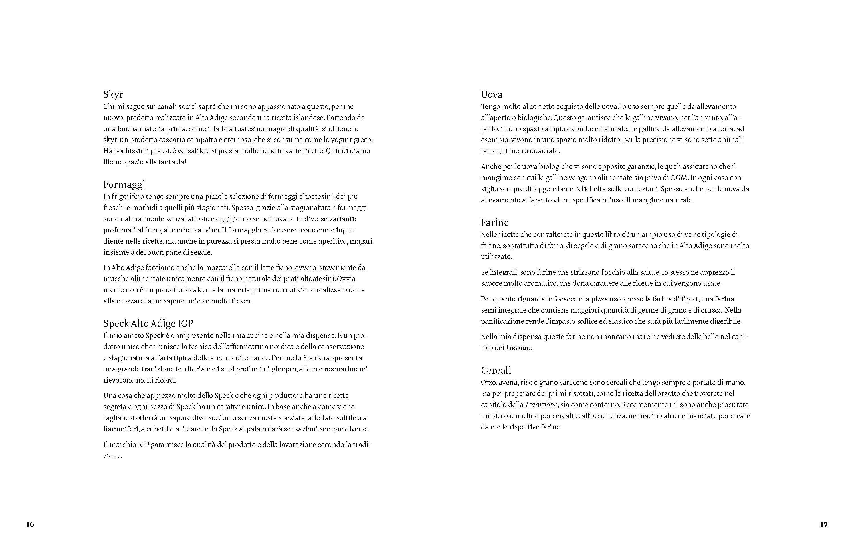 Beispielinhalt (Bild) La mia cucina altoatesina. 45 ricette per ogni occasione