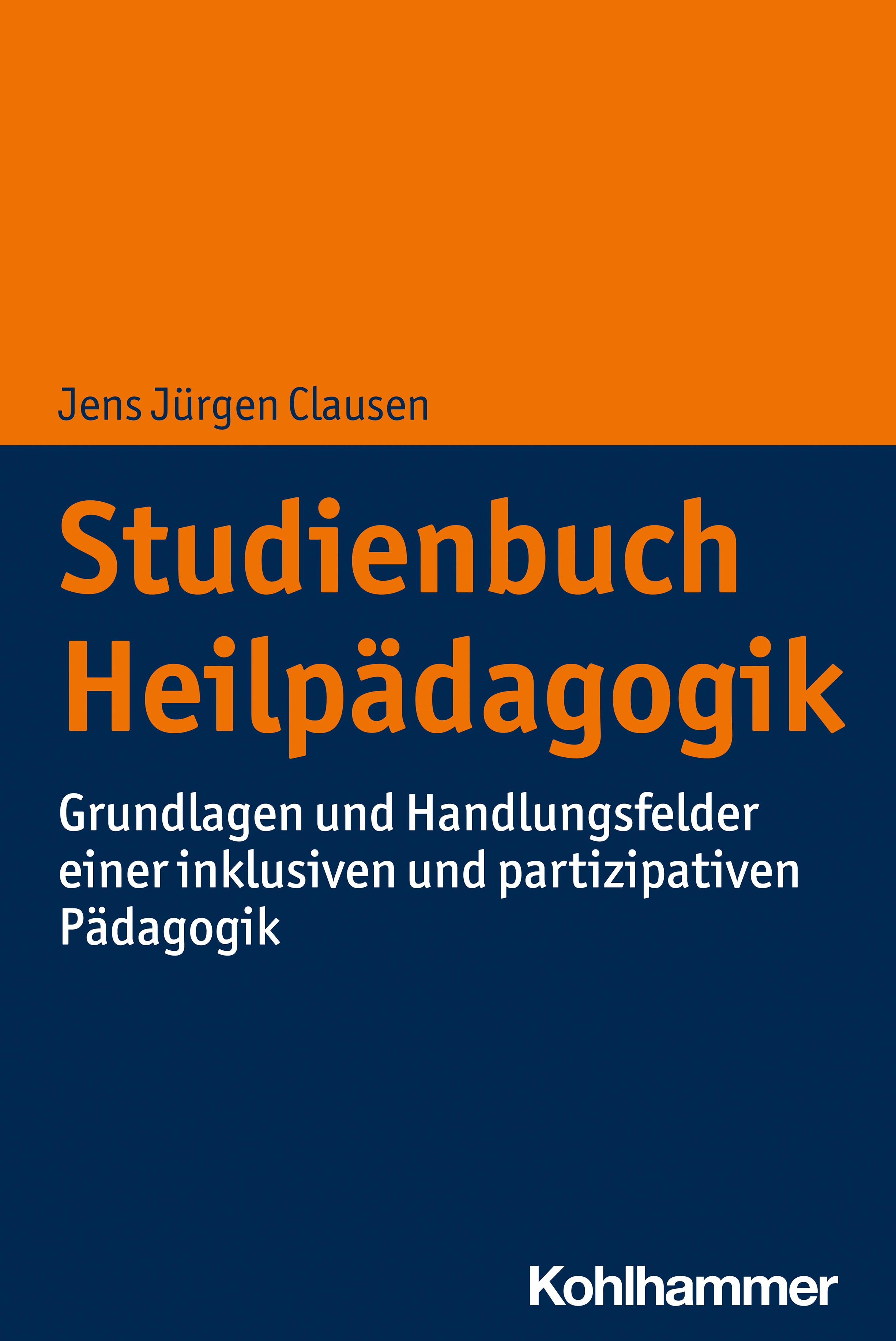 Vorderes Coverbild Studienbuch Heilpädagogik