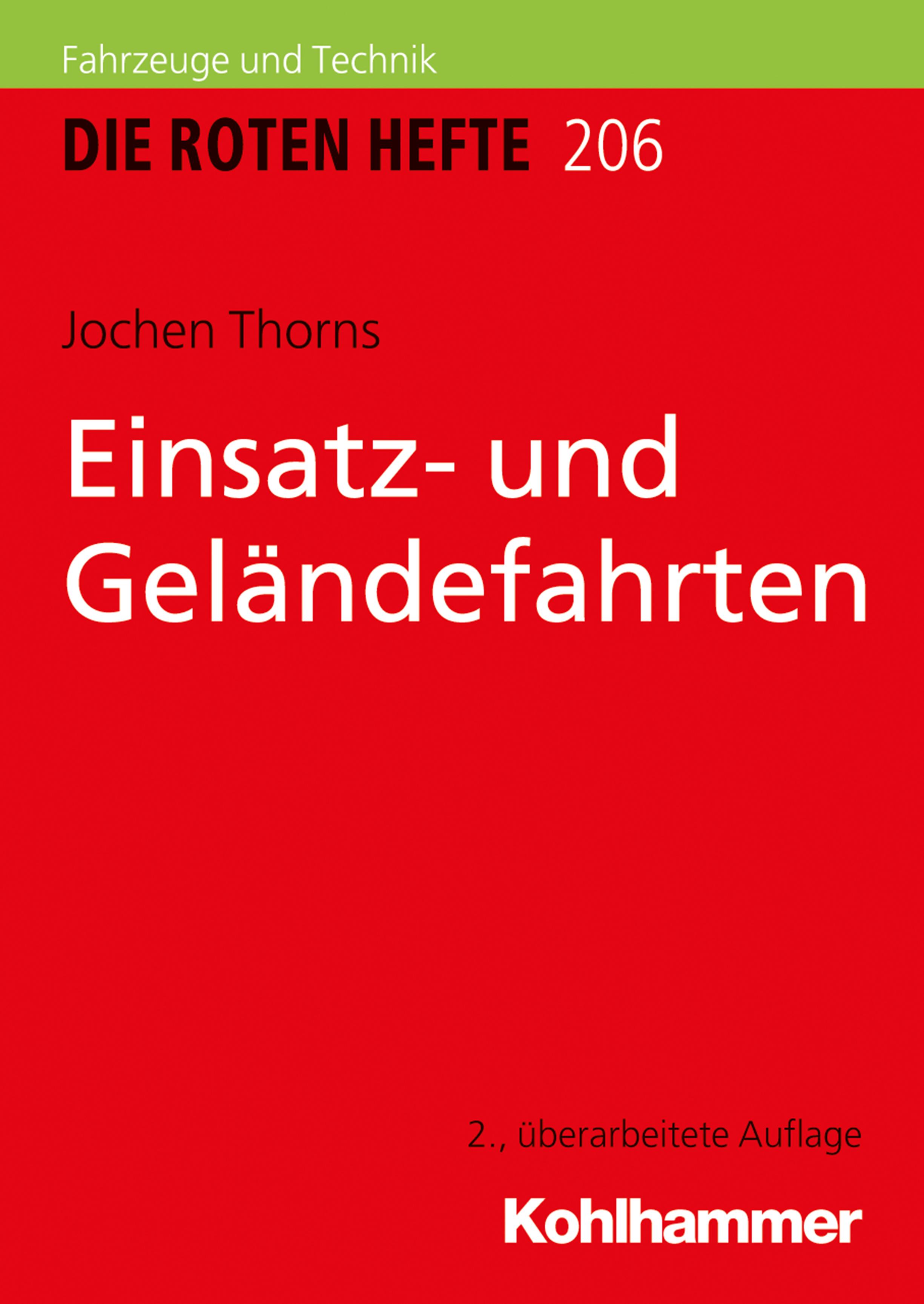 Vorderes Coverbild Einsatz- und Geländefahrten