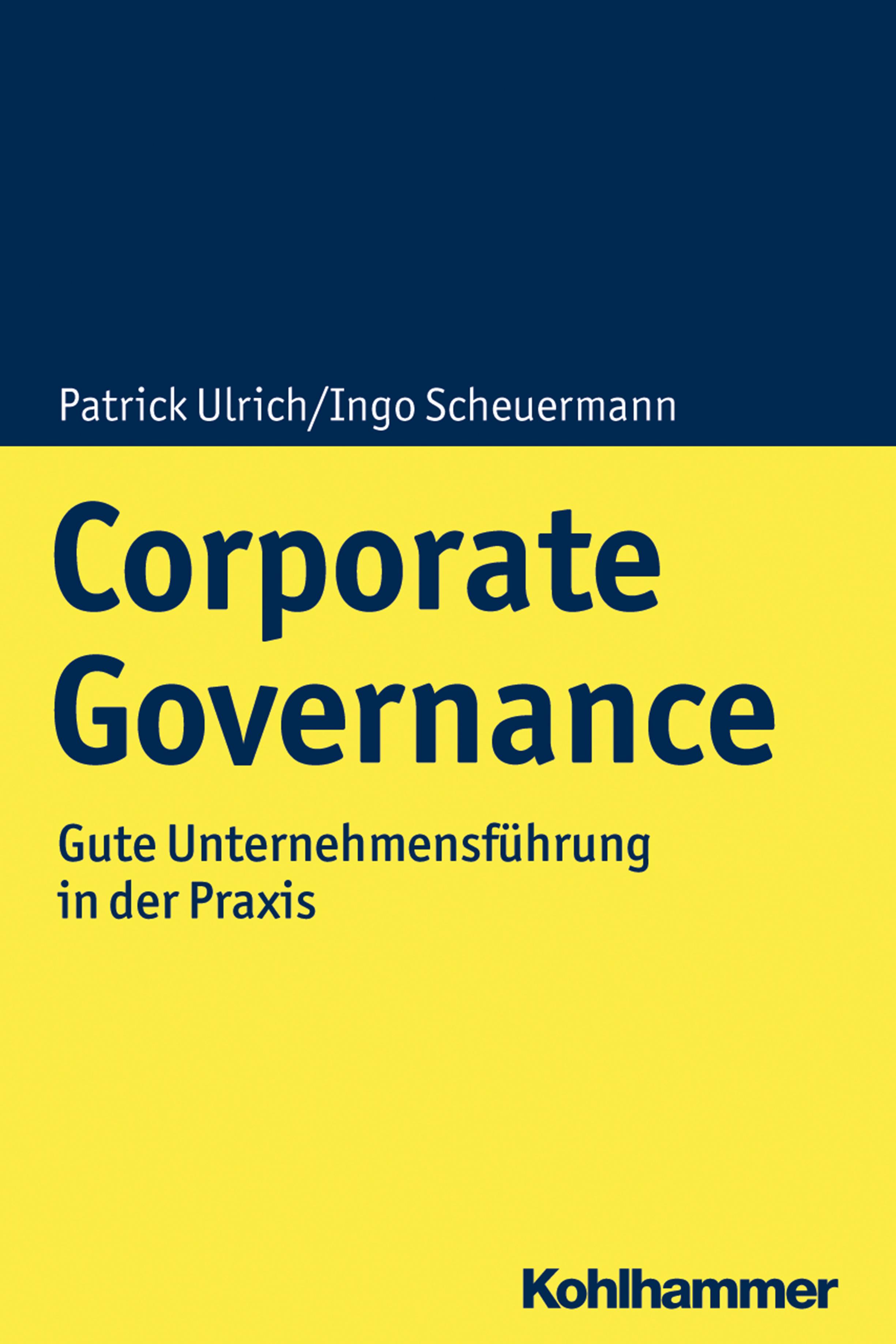 Vorderes Coverbild Corporate Governance