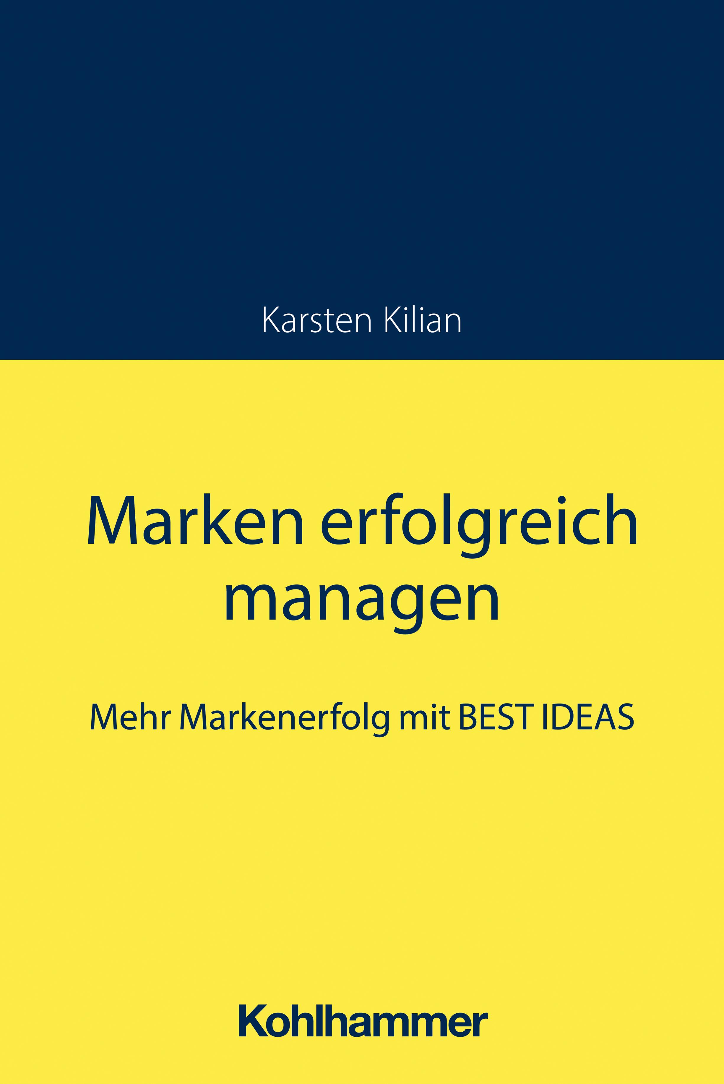 Vorderes Coverbild Marken erfolgreich managen