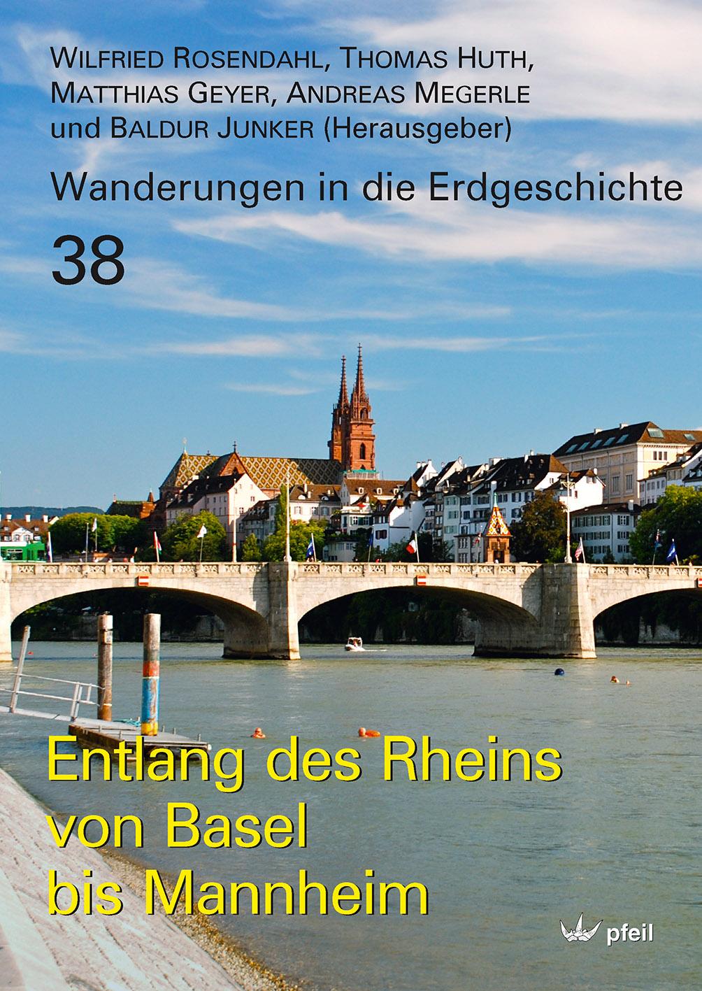 Vorderes Coverbild Entlang des Rheins von Basel bis Mannheim