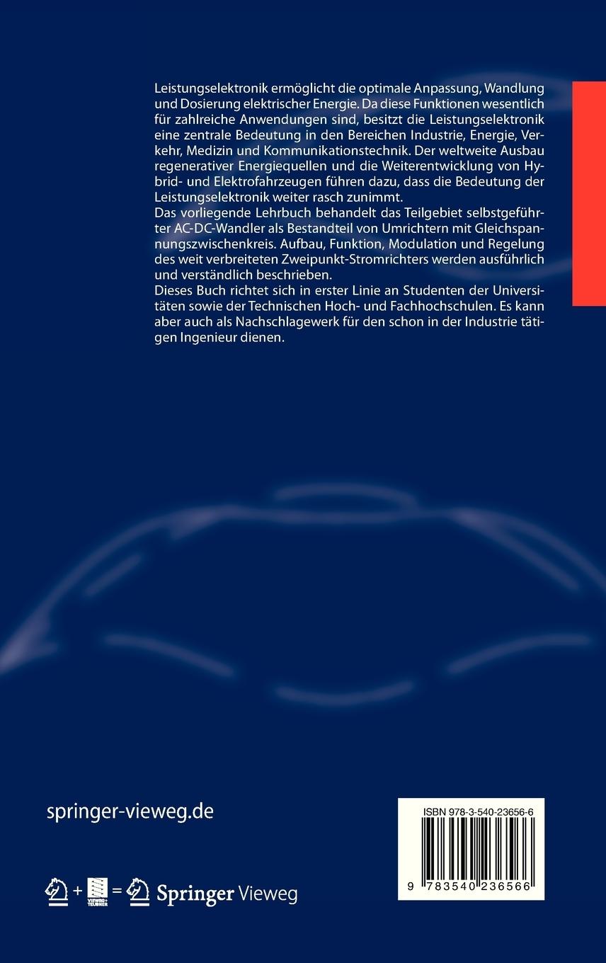 Rückseitencover Selbstgeführte Stromrichter am Gleichspannungszwischenkreis