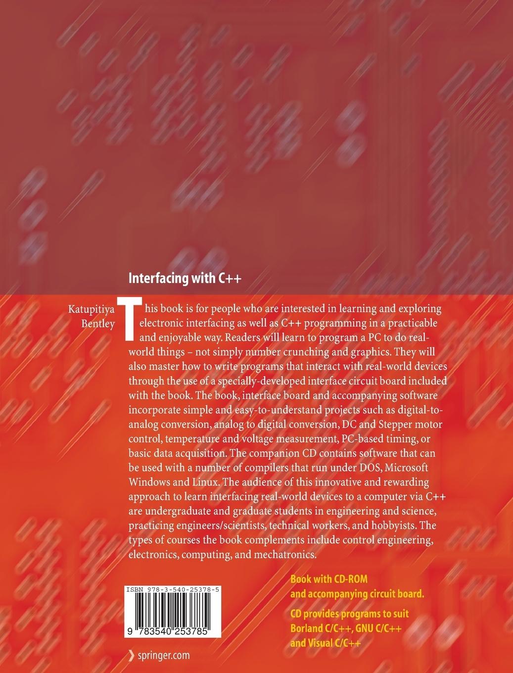 Rückseitencover Interfacing with C++