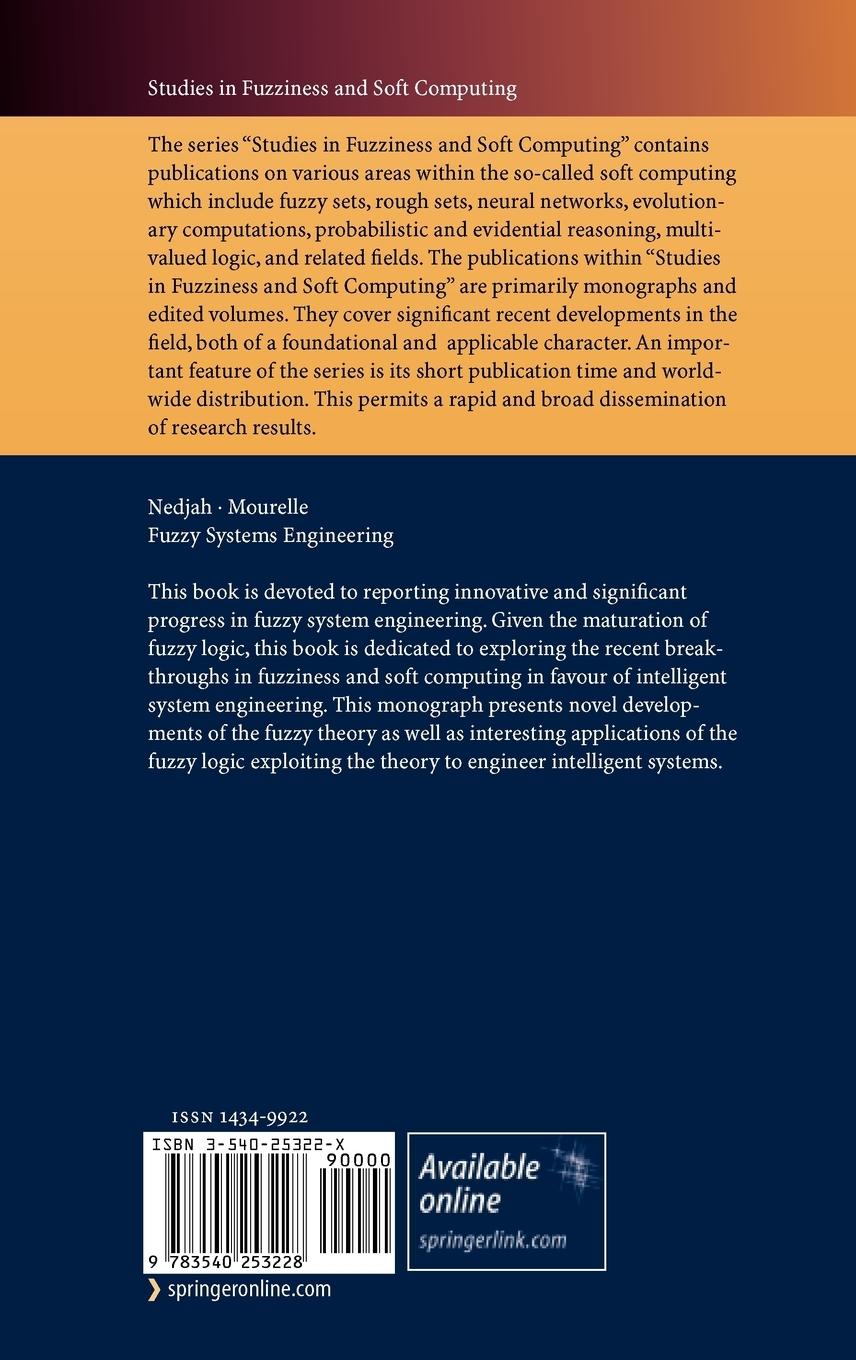 Rückseitencover Fuzzy Systems Engineering