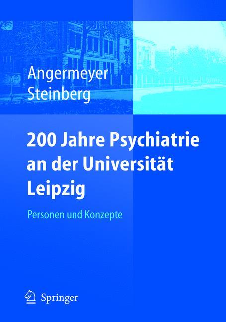 Vorderes Coverbild 200 Jahre Psychiatrie an der Universität Leipzig