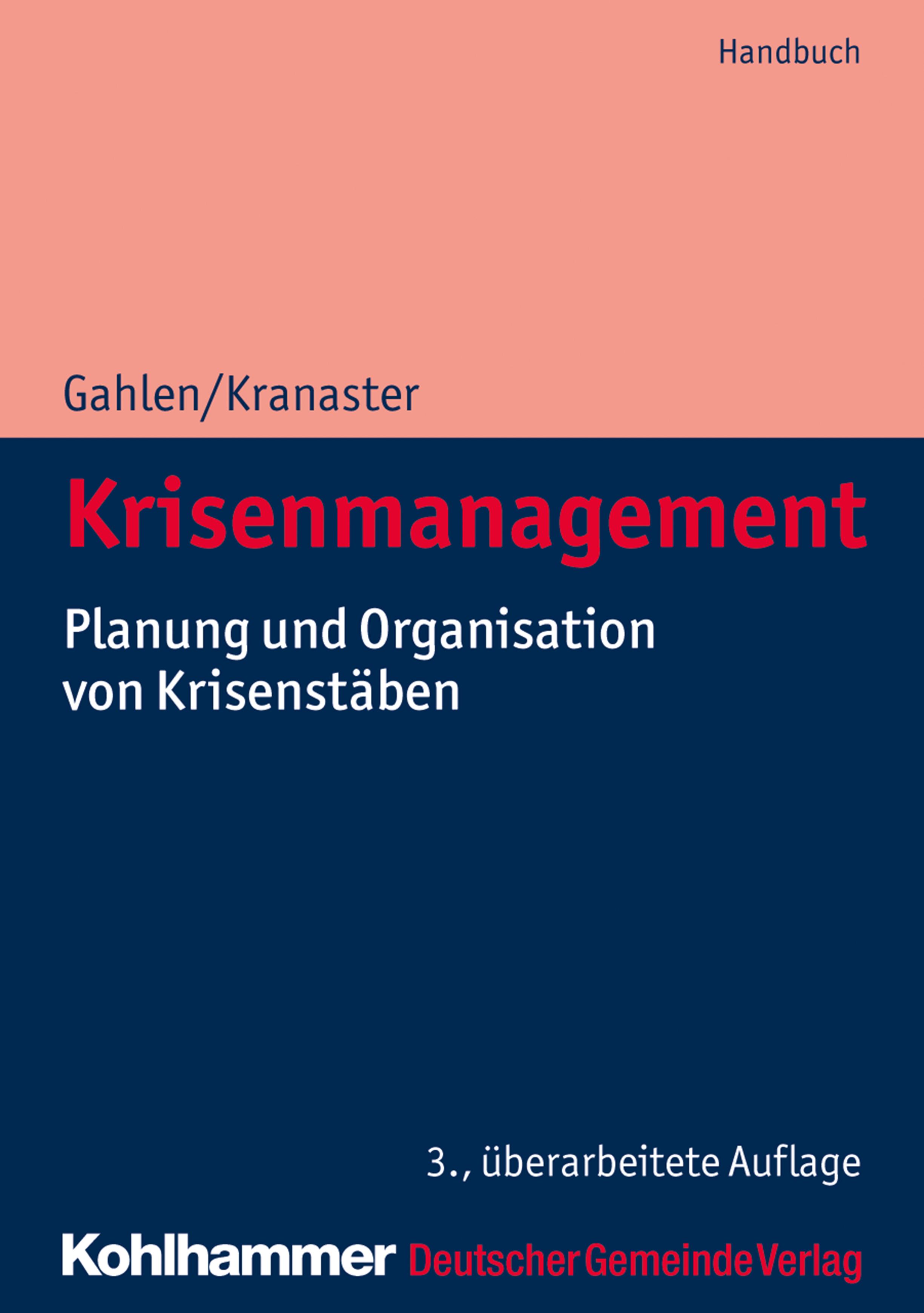 Vorderes Coverbild Krisenmanagement
