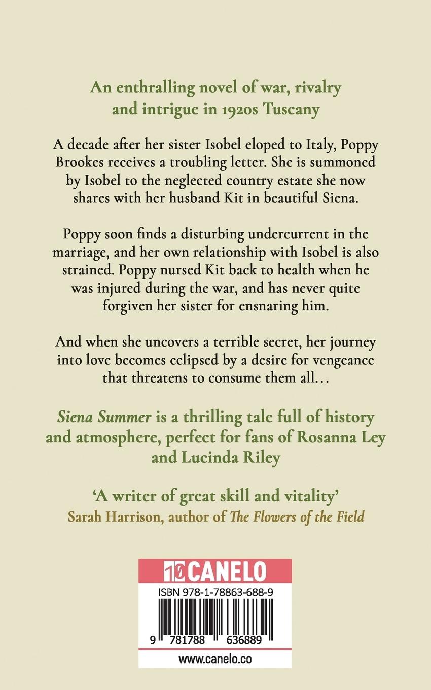 Rückseitencover Siena Summer