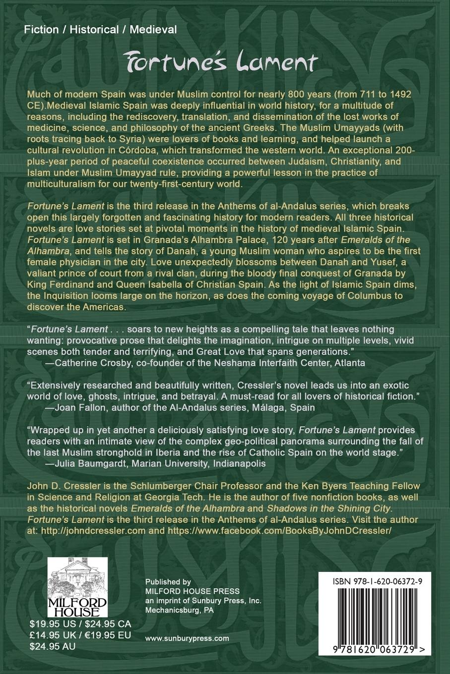 Rückseitencover Fortune's Lament